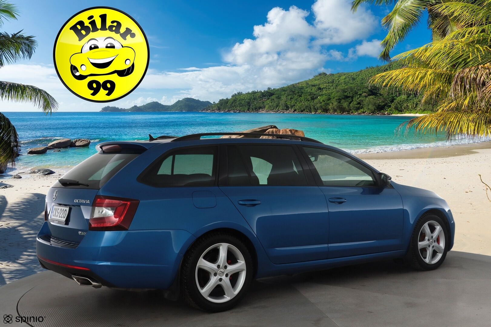 Skoda Octavia 2018 Combi 2,0 TSI RS DSG * Facelift / Webasto / ACC / LED / P.Kamera / Katveavustin / KeylessGO * - Suomi-auto / Kahdet renkaat