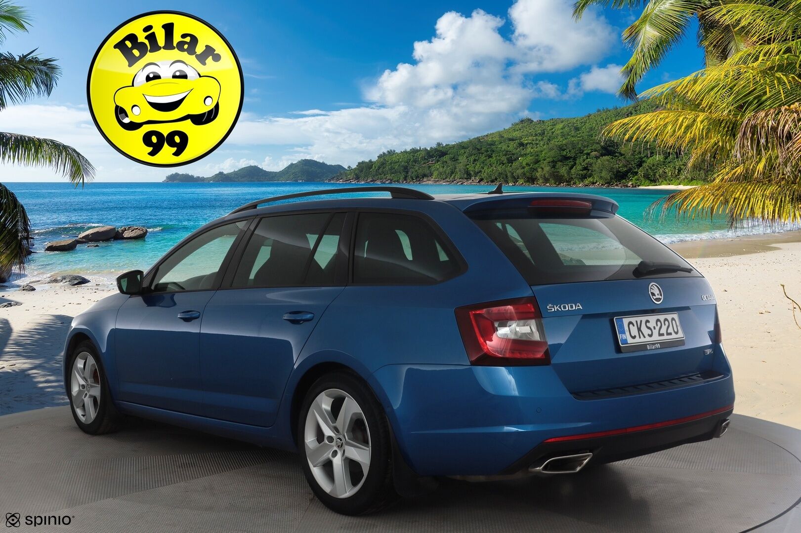 Skoda Octavia 2018 Combi 2,0 TSI RS DSG * Facelift / Webasto / ACC / LED / P.Kamera / Katveavustin / KeylessGO * - Suomi-auto / Kahdet renkaat