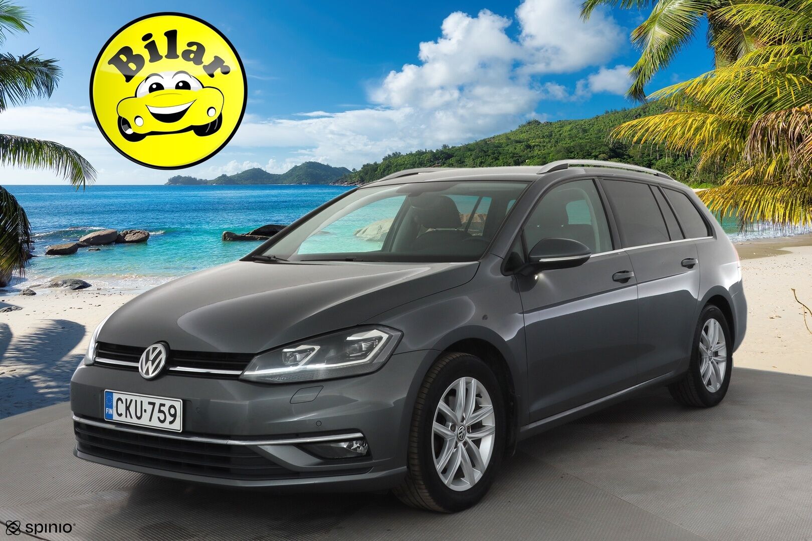 Volkswagen Golf 2017 Variant Highline 1,4 TSI 110 kW (150 hv) DSG-automaatti - | ACC | Webasto | Koukku | Digimittaristo | P.kamera | Navi | LED | Keyless | Apple & Android | Front Assist | 2x renkaat aluin | Suomiauto |