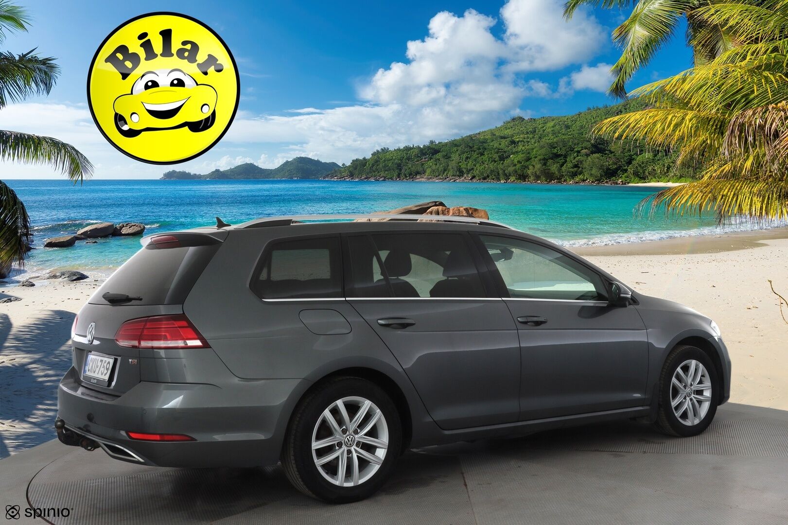 Volkswagen Golf 2017 Variant Highline 1,4 TSI 110 kW (150 hv) DSG-automaatti - | ACC | Webasto | Koukku | Digimittaristo | P.kamera | Navi | LED | Keyless | Apple & Android | Front Assist | 2x renkaat aluin | Suomiauto |