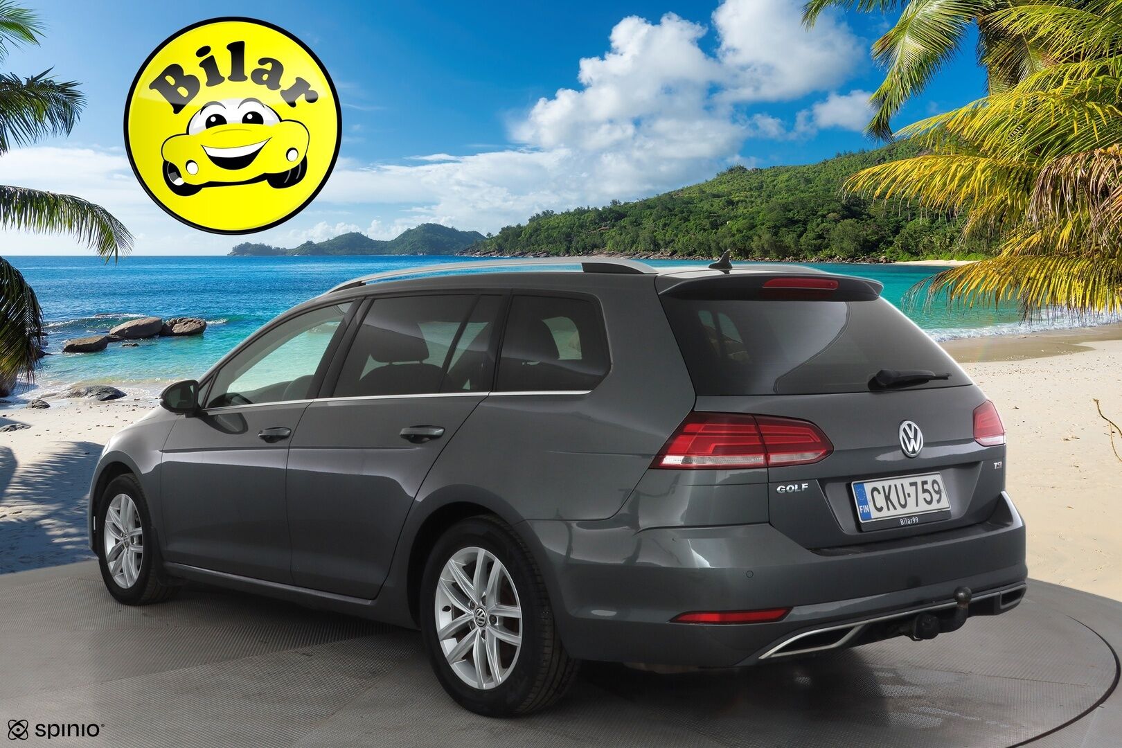 Volkswagen Golf 2017 Variant Highline 1,4 TSI 110 kW (150 hv) DSG-automaatti - | ACC | Webasto | Koukku | Digimittaristo | P.kamera | Navi | LED | Keyless | Apple & Android | Front Assist | 2x renkaat aluin | Suomiauto |