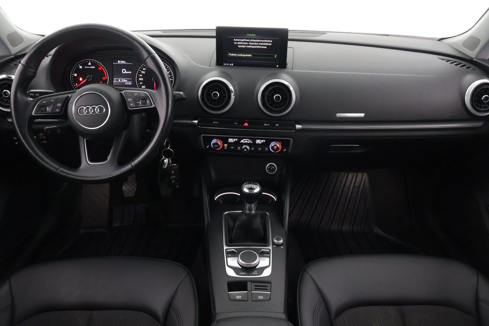 Audi A3 2018 1.6 TDI Sportback Business ** Suomi-Auto / Siisti! / Vakkari / Nahka-Alcantara - Taloudellinen / Facelift / Huippu renkaat - HULLUT AVAJAISHULINAT KORKOTARJOUS 3,29 %