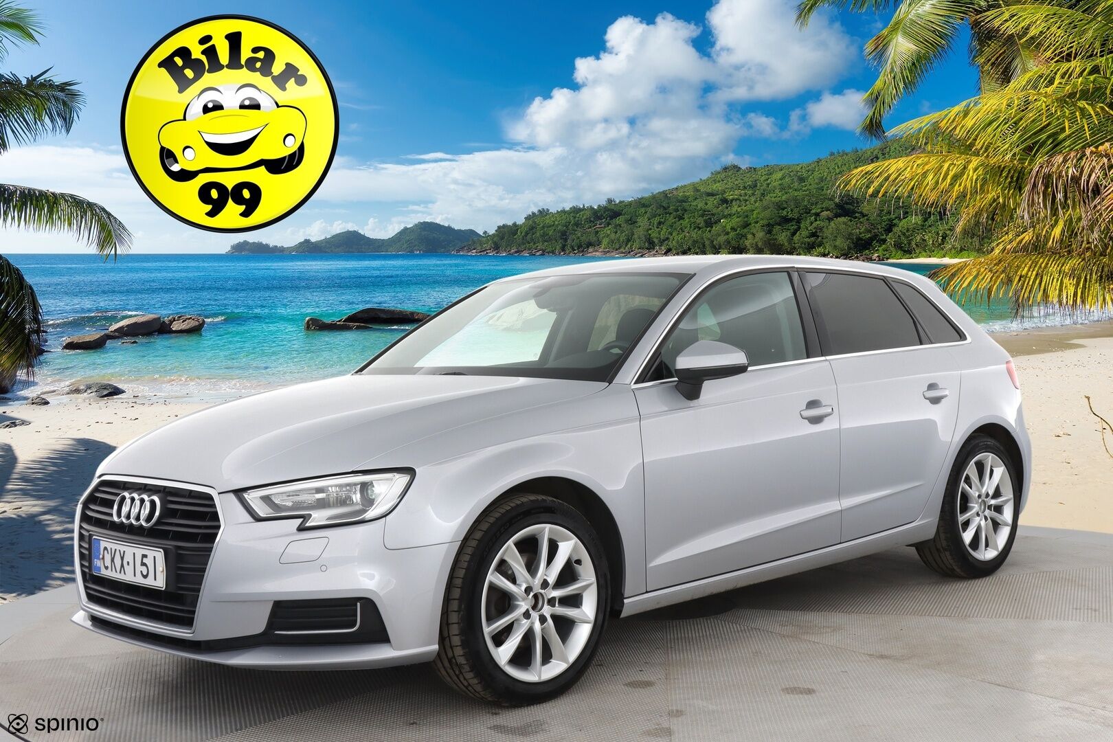 Audi A3 2018 1.6 TDI Sportback Business ** Suomi-Auto / Siisti! / Vakkari / Nahka-Alcantara - Taloudellinen / Facelift / Huippu renkaat - HULLUT AVAJAISHULINAT KORKOTARJOUS 3,29 %