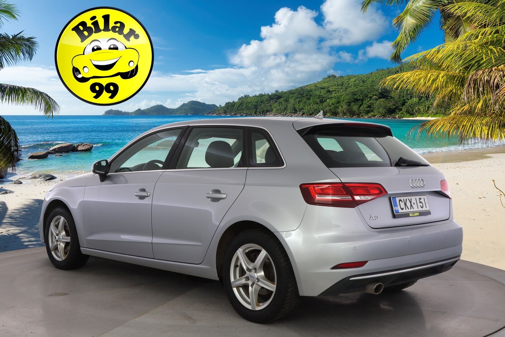 Audi A3 2018 A3 Sportback Business - Suomi-Auto / Siisti! / Vakkari / Nahka-Alcantara - HULLU BLACKWEEK KORKOTARJOUS 2,49%