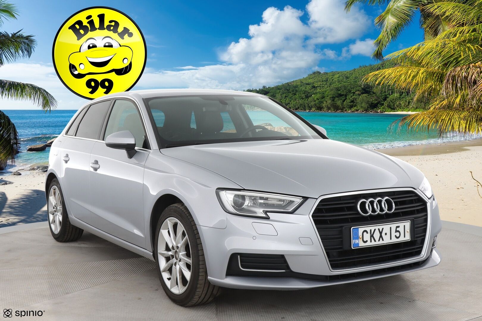 Audi A3 2018 1.6 TDI Sportback Business ** Suomi-Auto / Siisti! / Vakkari / Nahka-Alcantara - Taloudellinen / Facelift / Huippu renkaat - HULLUT AVAJAISHULINAT KORKOTARJOUS 3,29 %