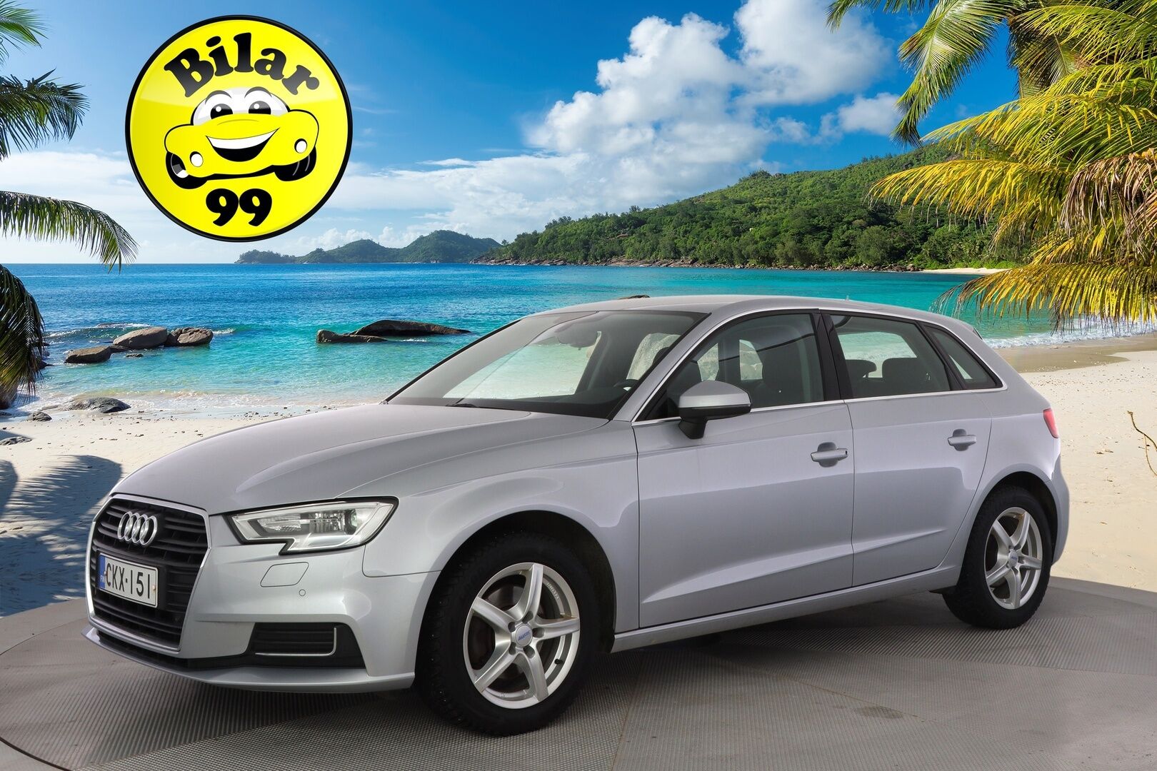 Audi A3 2018 A3 Sportback Business - Suomi-Auto / Siisti! / Vakkari / Nahka-Alcantara