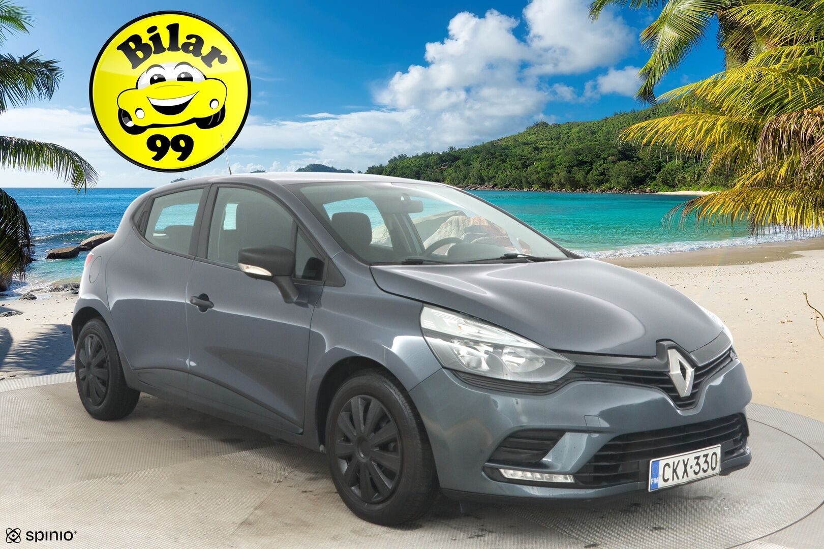 Renault Clio 2018 1,2 16v 75 Limited * Vakionopeudensäädin / Bluetooth / Ilmastointi * - 2x Renkaat / Juuri huollettu!