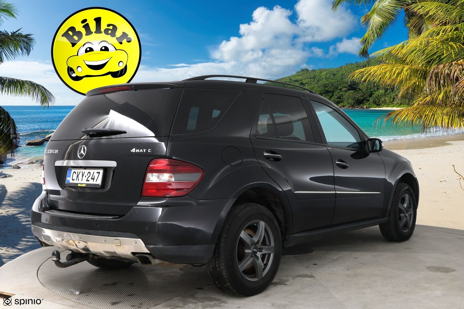 Mercedes-Benz ML 2007 320 CDI 4Matic - YritysOutlet - Myydään vain yrityksille - Vetokoukku | Bi-xenon | Sähköpenkki | Kattoluukku