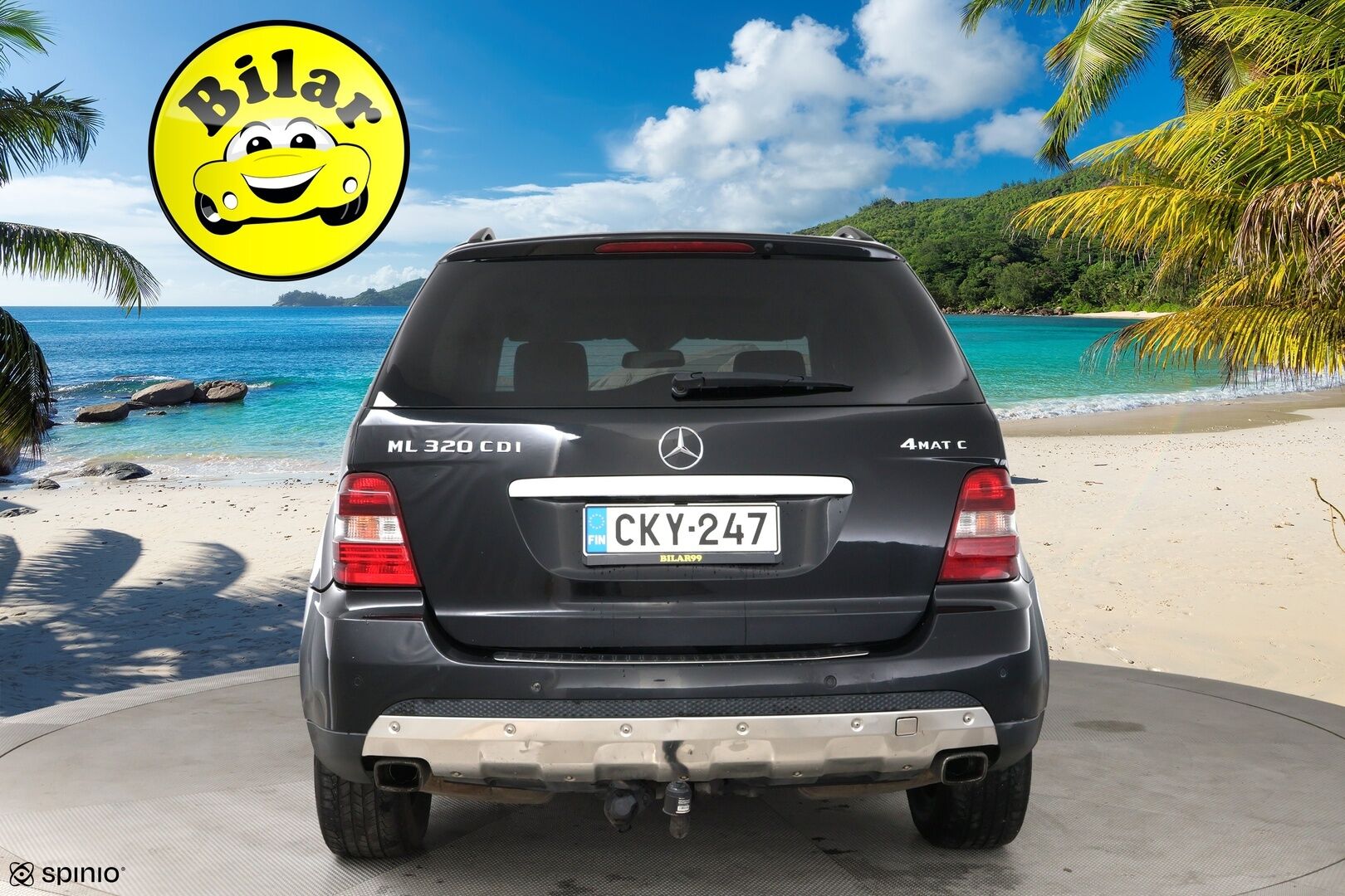 Mercedes-Benz ML 2007 320 CDI 4Matic - YritysOutlet - Myydään vain yrityksille - Vetokoukku | Bi-xenon | Sähköpenkki | Kattoluukku