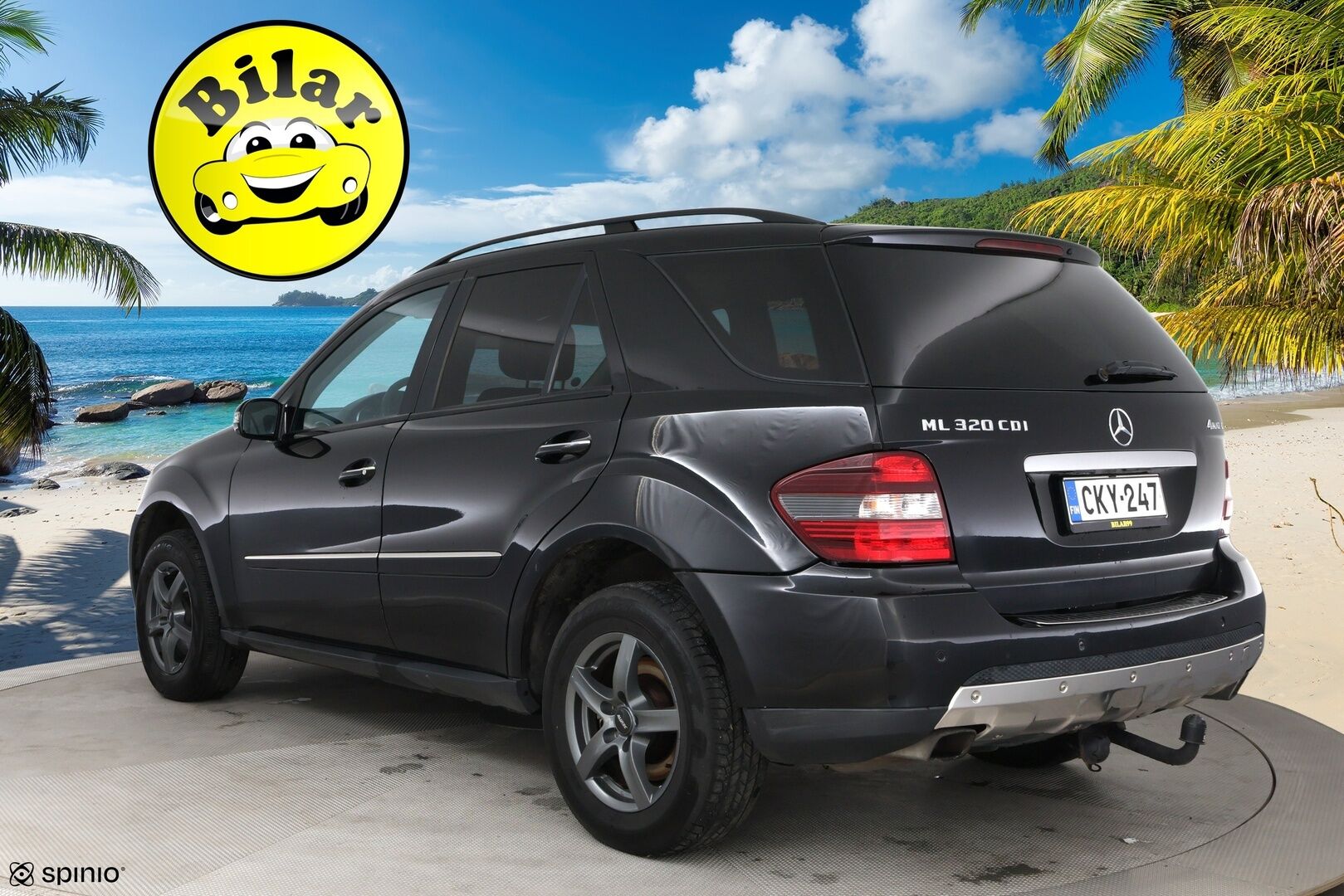 Mercedes-Benz ML 2007 320 CDI 4Matic - YritysOutlet - Myydään vain yrityksille - Vetokoukku | Bi-xenon | Sähköpenkki | Kattoluukku