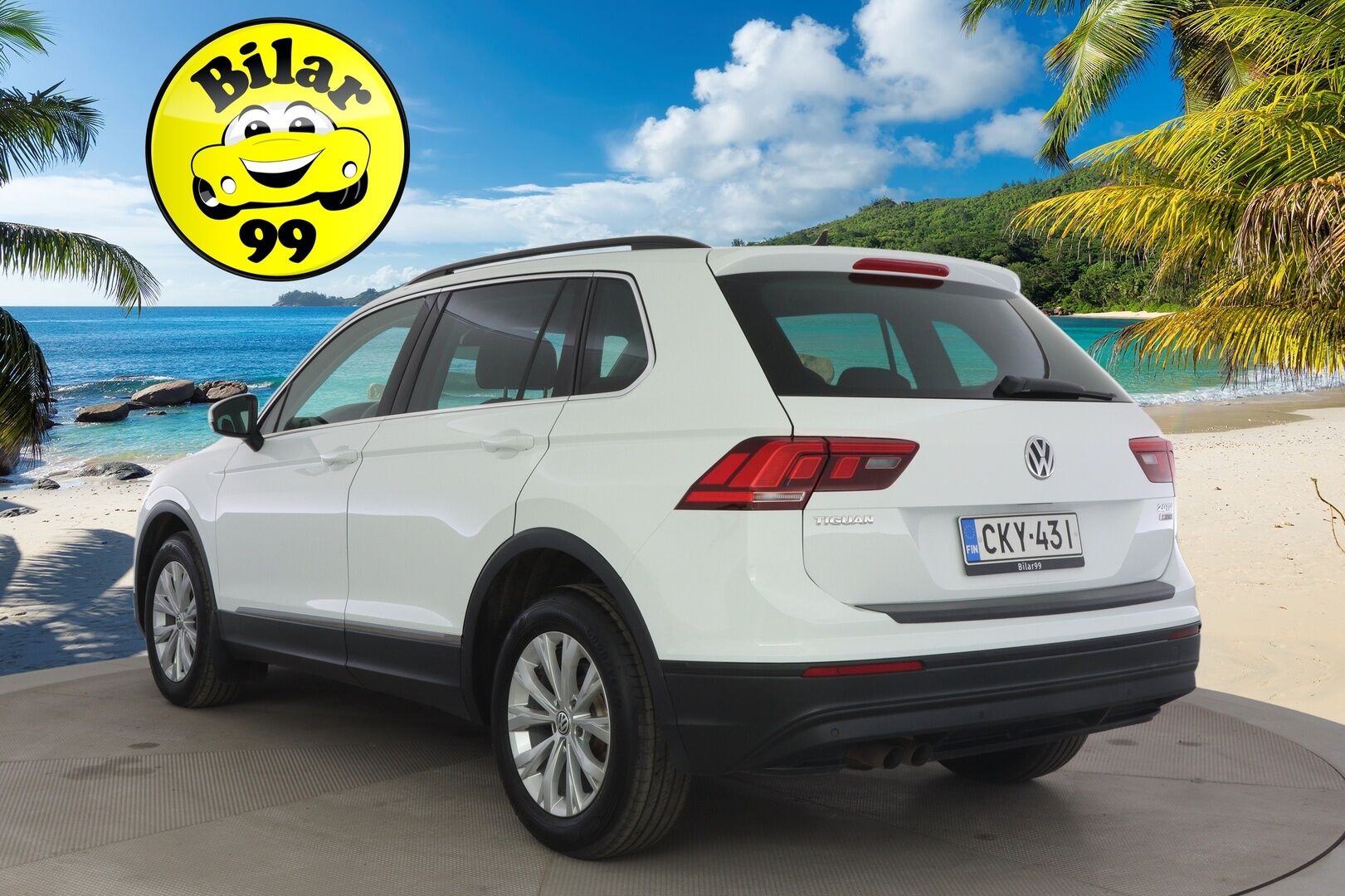 Volkswagen Tiguan 2017 Comfortline 2,0 TDI SCR 110 kW (150 hv) 4MOTION DSG-automaatti ** Webasto / Navi&Carplay / Adapt.vakkari / Vetokoukku ** - Upeassa kunnossa oleva Tigu! / Kahdet hyvät merkkirenkaat vanteilla! - HULLUT AVAJAISHULINAT KORKOTARJOUS 3,29 %