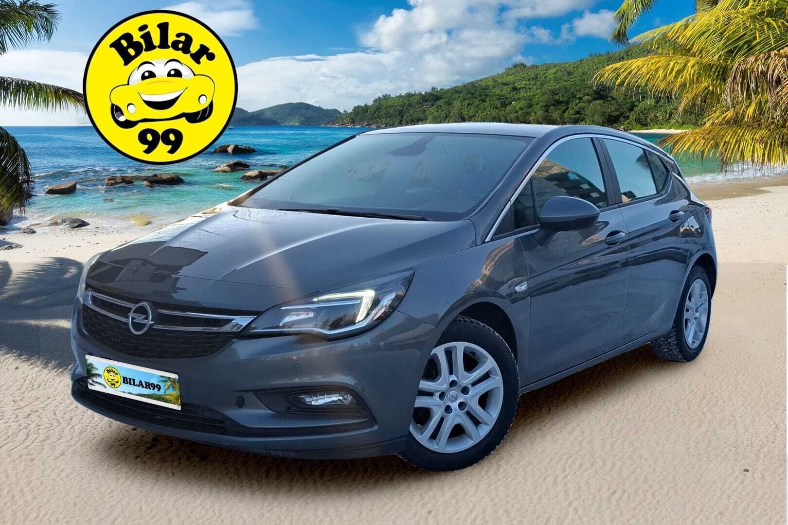 Opel Astra 2018 5-ov Enjoy 1,0 Turbo ecoFLEX Start/Stop 77kW MT5 * Vakkari / Läm.ratti / Lohko+sisälämmitin / Apple Carplay * - *Suomi-auto / Juuri huollettu*