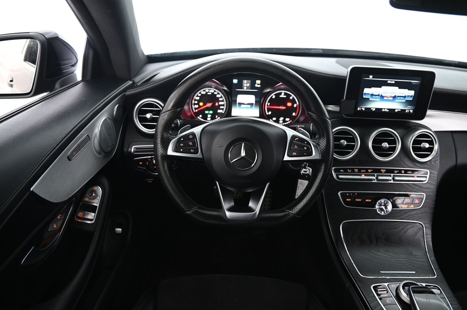 Mercedes-Benz C 2016 220 d Coupé A Business AMG*Webasto / Burmester / P.Kamera / Panorama* - *2x Vanteet&renkaat / Näyttävä!*