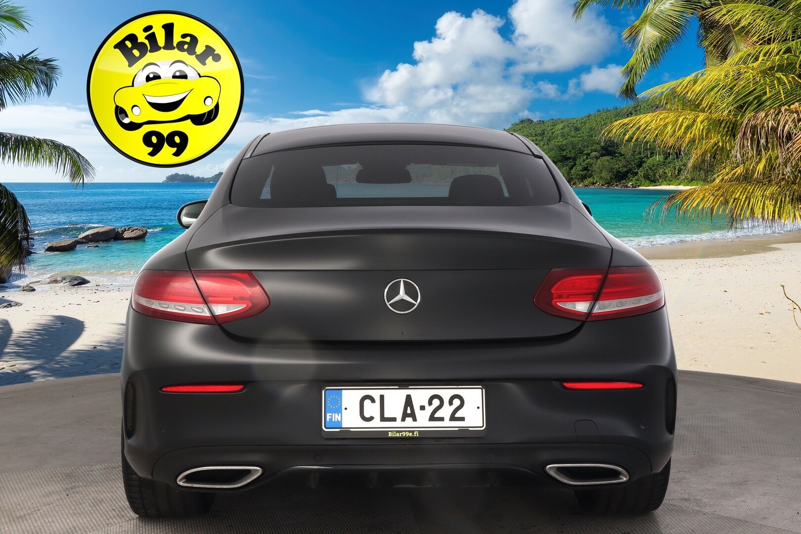 Mercedes-Benz C 2016 220 d Coupé A Business AMG*Webasto / Burmester / P.Kamera / Panorama* - *2x Vanteet&renkaat / Näyttävä!*