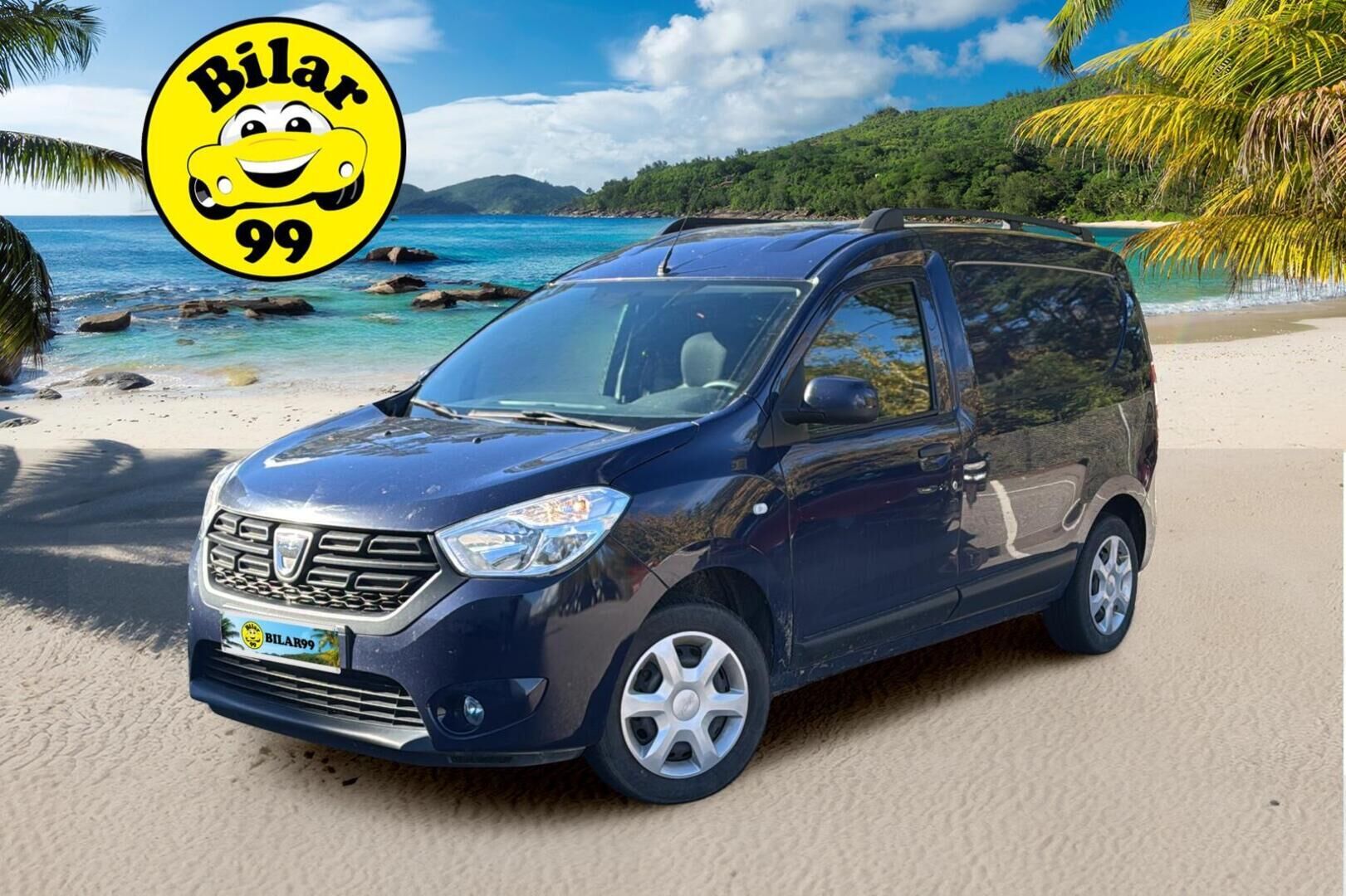 Dacia Dokker Van 2018 dCi 90 S&S Navi Edition 3,3m3 - 1.Om Suomi-auto | Vakkari | Webasto | Bluetooth | Navi | Koukku | 2x renkaat