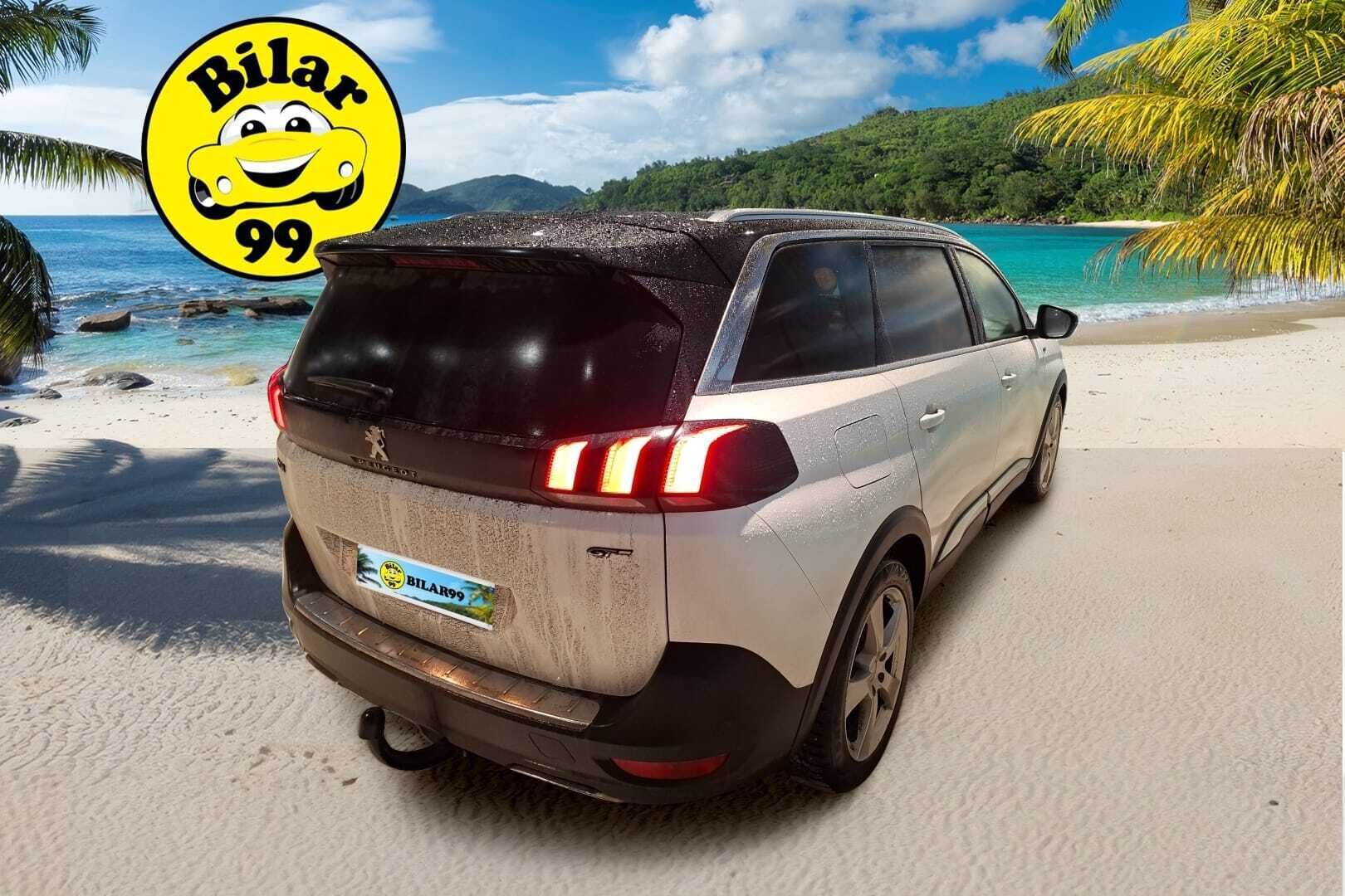 Peugeot 5008 2017 GT BlueHDi 180 Automaatti / Webasto / Sporttipenkki muistilla / Koukku / P. Kamera / Merkkihuollettu / Ambiente - 2x Renkaat / Sähkökontti / Huippuvarusteet! - HULLUT JOULUT KORKOTARJOUS 2,49% 