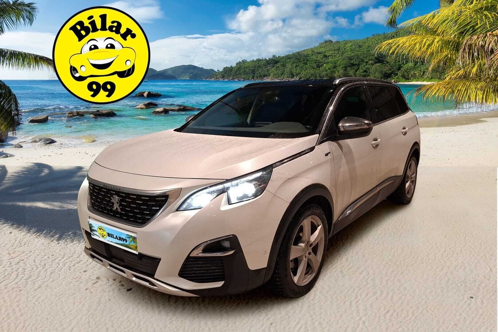 Peugeot 5008 2017 GT BlueHDi 180 Automaatti / Webasto / Sporttipenkki muistilla / Koukku / P. Kamera / Merkkihuollettu / Ambiente - 2x Renkaat / Sähkökontti / Huippuvarusteet! - HULLUT JOULUT KORKOTARJOUS 2,49% 