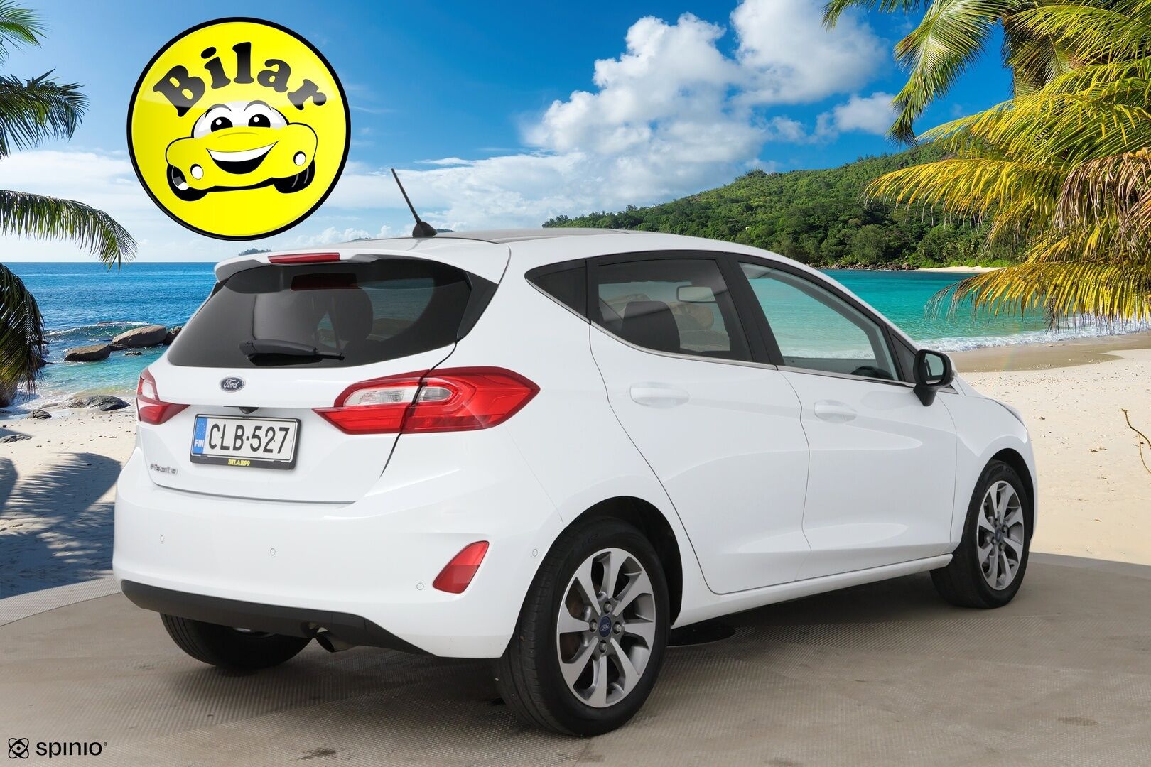 Ford Fiesta 2018 1,0 EcoBoost 100hv M6 Titanium 5-ovinen - Suomi auto | Panorama | B&O | Vakkari | Apple & Android yhteys