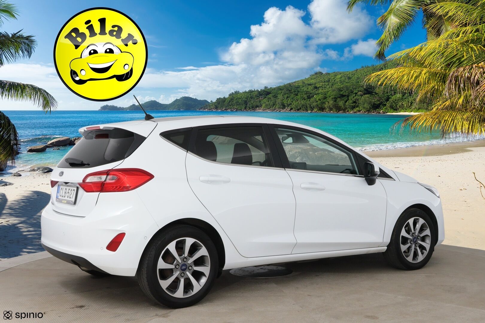 Ford Fiesta 2018 1,0 EcoBoost 100hv M6 Titanium 5-ovinen - Suomi auto | Panorama | B&O | Vakkari | Apple & Android yhteys