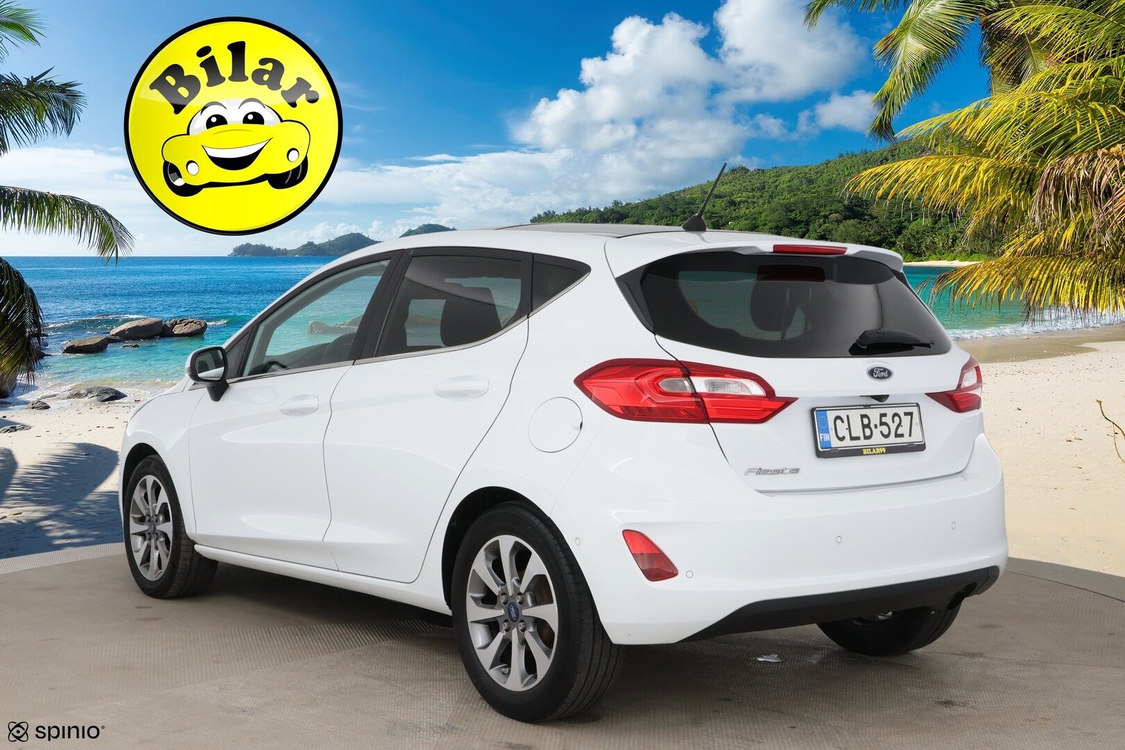 Ford Fiesta 2018 1,0 EcoBoost 100hv M6 Titanium 5-ovinen - Suomi auto | Panorama | B&O | Vakkari | Apple & Android yhteys