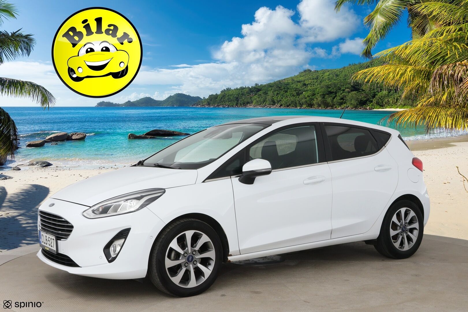 Ford Fiesta 2018 1,0 EcoBoost 100hv M6 Titanium 5-ovinen - Suomi auto | Panorama | B&O | Vakkari | Apple & Android yhteys