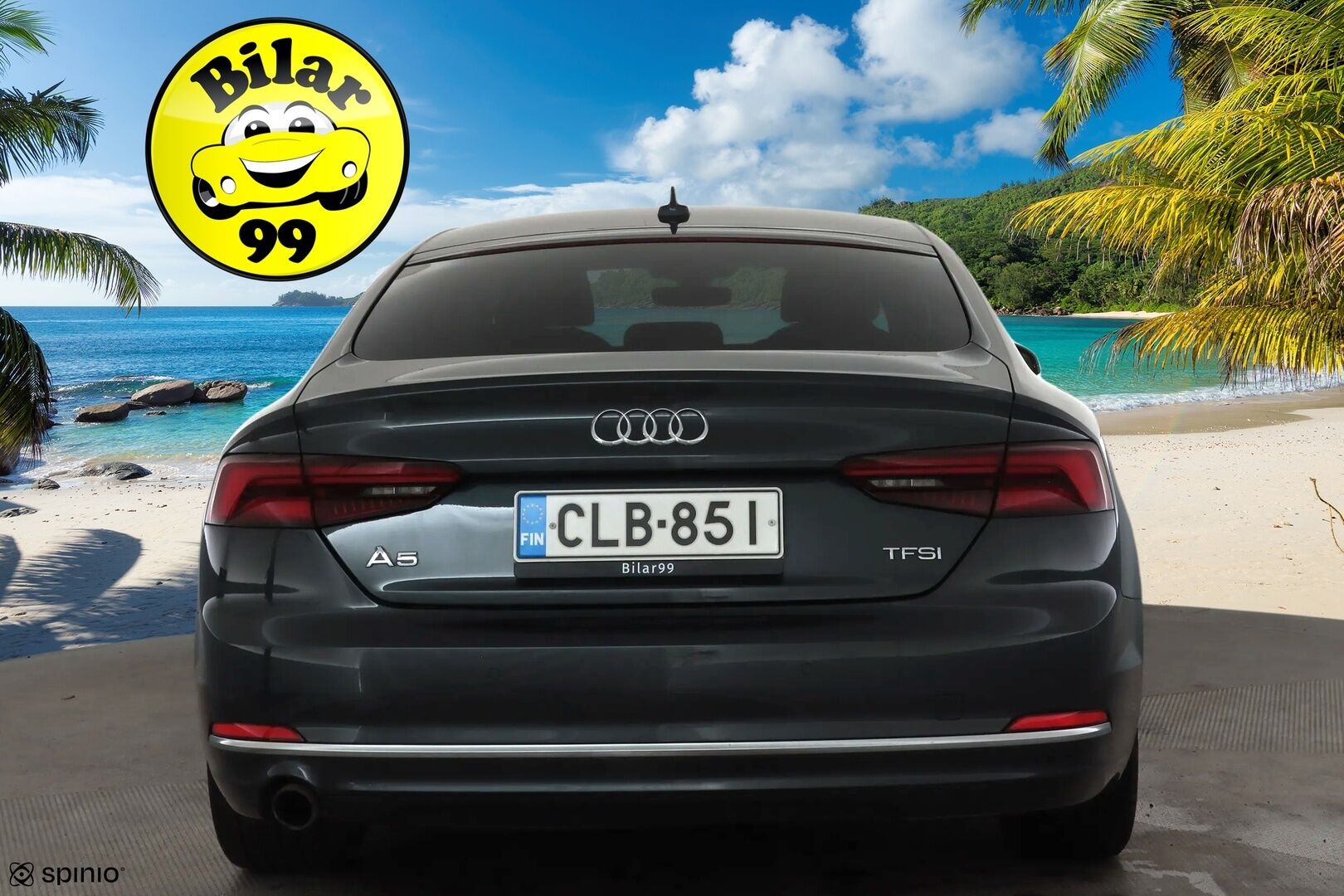 Audi A5 2018 Sportback Business Sport Comfort Edition 1,4 TFSI 110 kW S tronic * Webasto / Koukku / Matrix / P.Tutkat / Navi * - Hyvin huollettu / Sportpenkit / Digimittaristo / Kahdet renkaat aluvanteilla