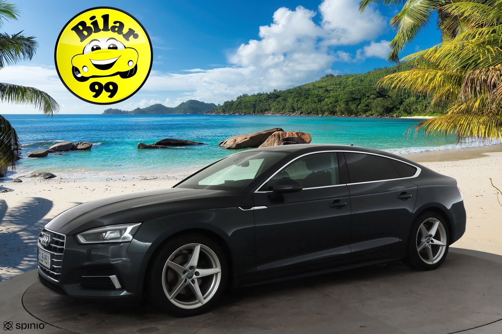 Audi A5 2018 Sportback Business Sport Comfort Edition 1,4 TFSI 110 kW S tronic * Webasto / Koukku / Matrix / P.Tutkat / Navi * - Hyvin huollettu / Sportpenkit / Digimittaristo / Kahdet renkaat aluvanteilla