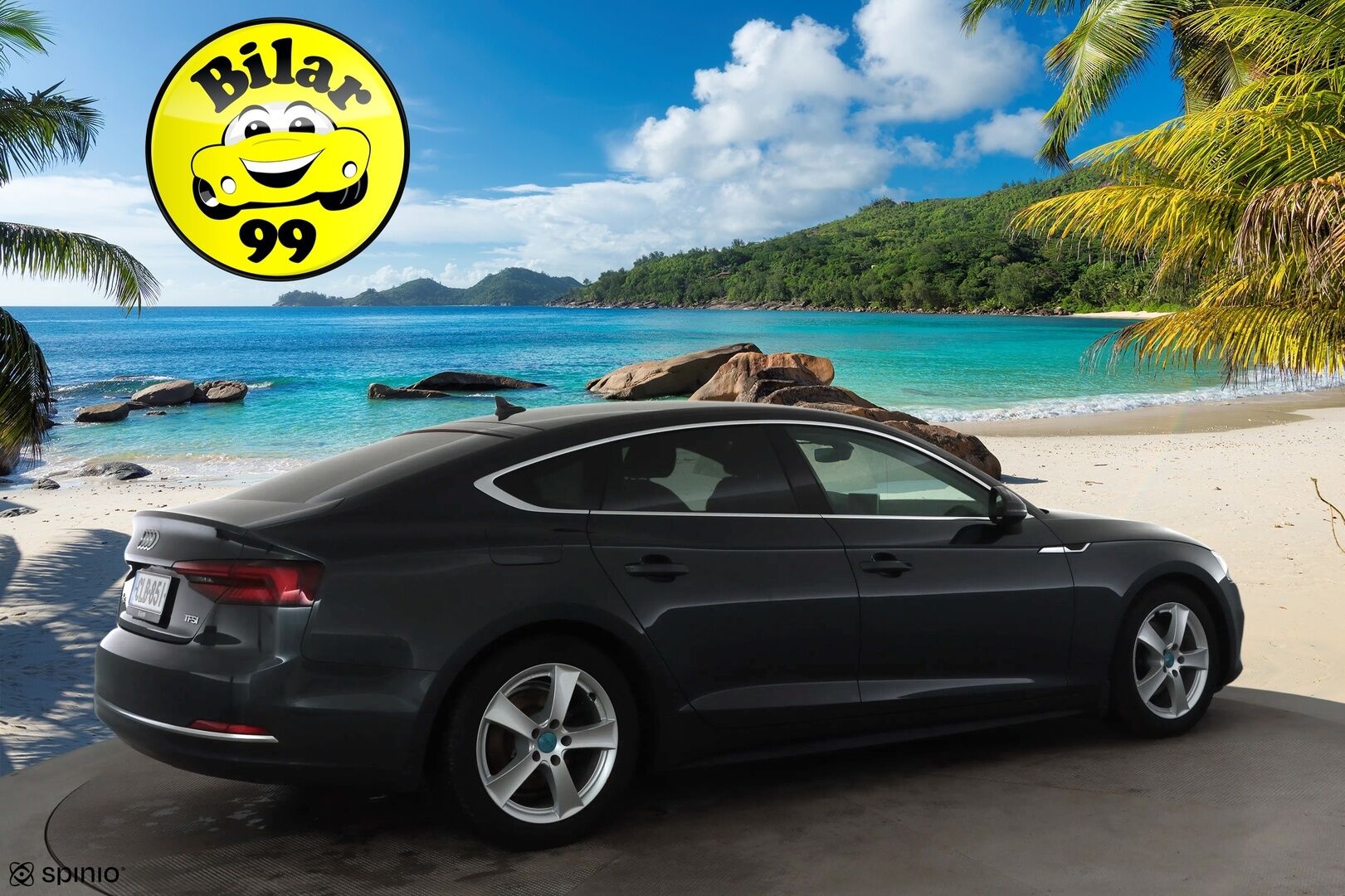 Audi A5 2018 Sportback Business Sport Comfort Edition 1,4 TFSI 110 kW S tronic * Webasto / Koukku / Matrix / P.Tutkat / Navi * - Hyvin huollettu / Sportpenkit / Digimittaristo / Kahdet renkaat aluvanteilla