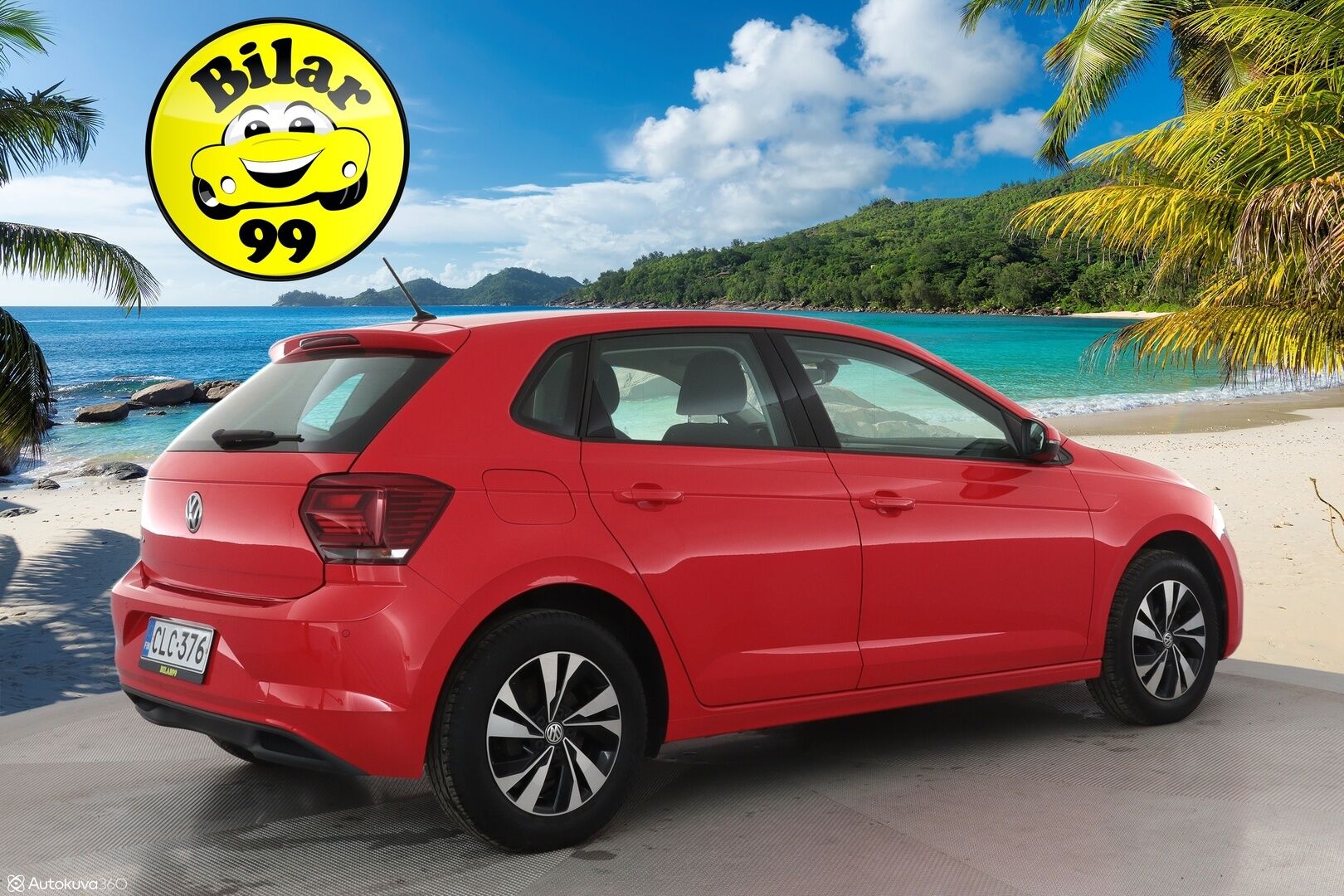 Volkswagen Polo 2018 Comfortline 1,0 TSI 70 kW **Adapt.Vakkari / P. Tutkat / Sisätilanlämmitin / Apple&Android / KeylessGO / 2x Renkaat** - Adapt.Vakkari / P. Tutkat / Sisätilanlämmitin / Apple&Android / KeylessGO / 2x Renkaat