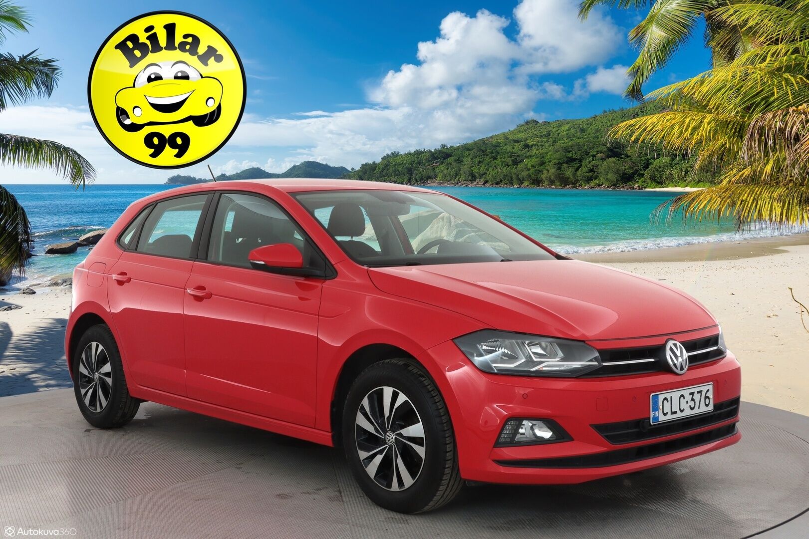 Volkswagen Polo 2018 Comfortline 1,0 TSI 70 kW **Adapt.Vakkari / P. Tutkat / Sisätilanlämmitin / Apple&Android / KeylessGO / 2x Renkaat** - Adapt.Vakkari / P. Tutkat / Sisätilanlämmitin / Apple&Android / KeylessGO / 2x Renkaat