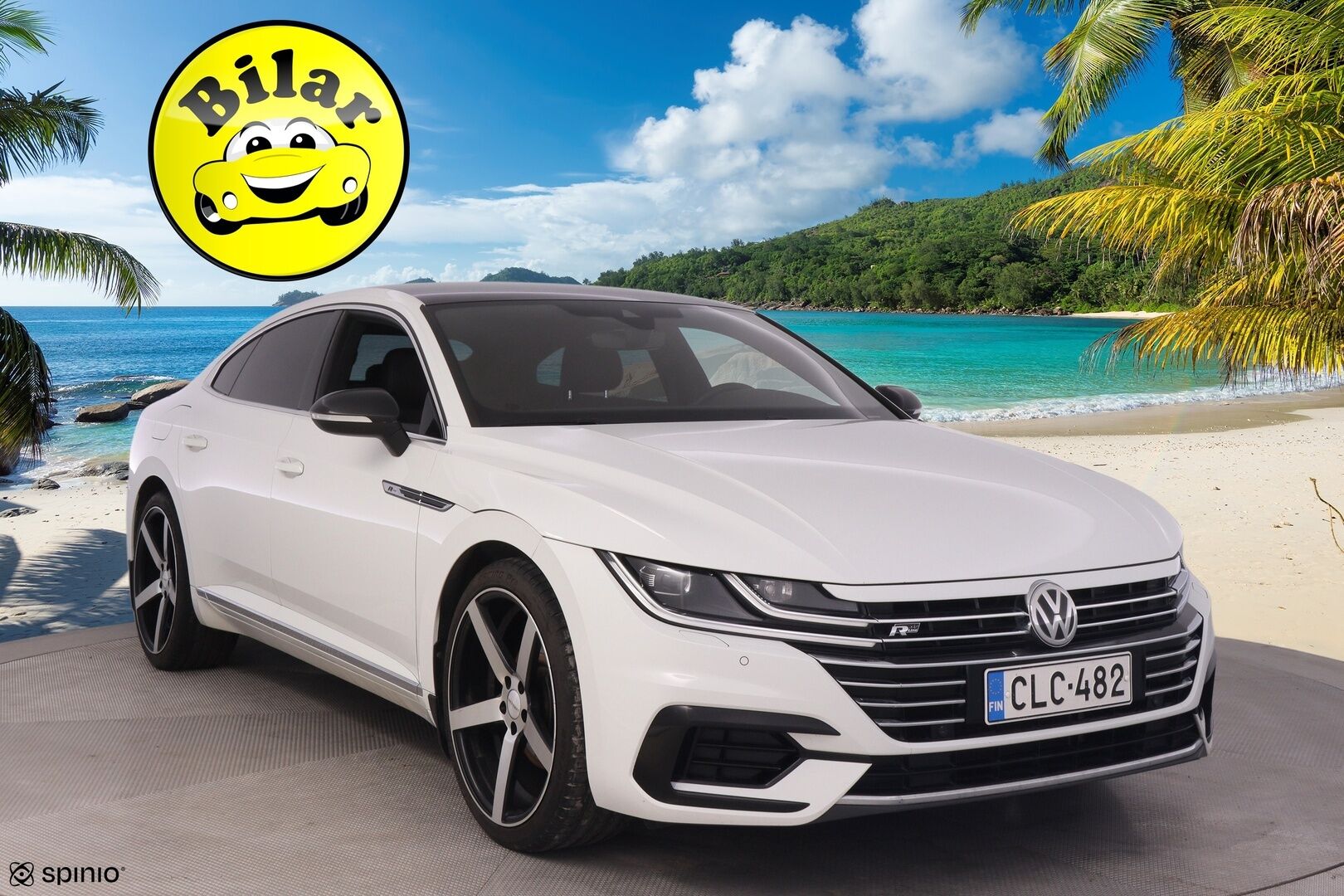Volkswagen Arteon 2018 R-Line 2,0 TDI 110 kW (150 hv) DSG-automaatti - | ACC | Digimittaristo | Webasto | Aut. Pitkät | Kaistavahti | CarPlay | ParkPilot |