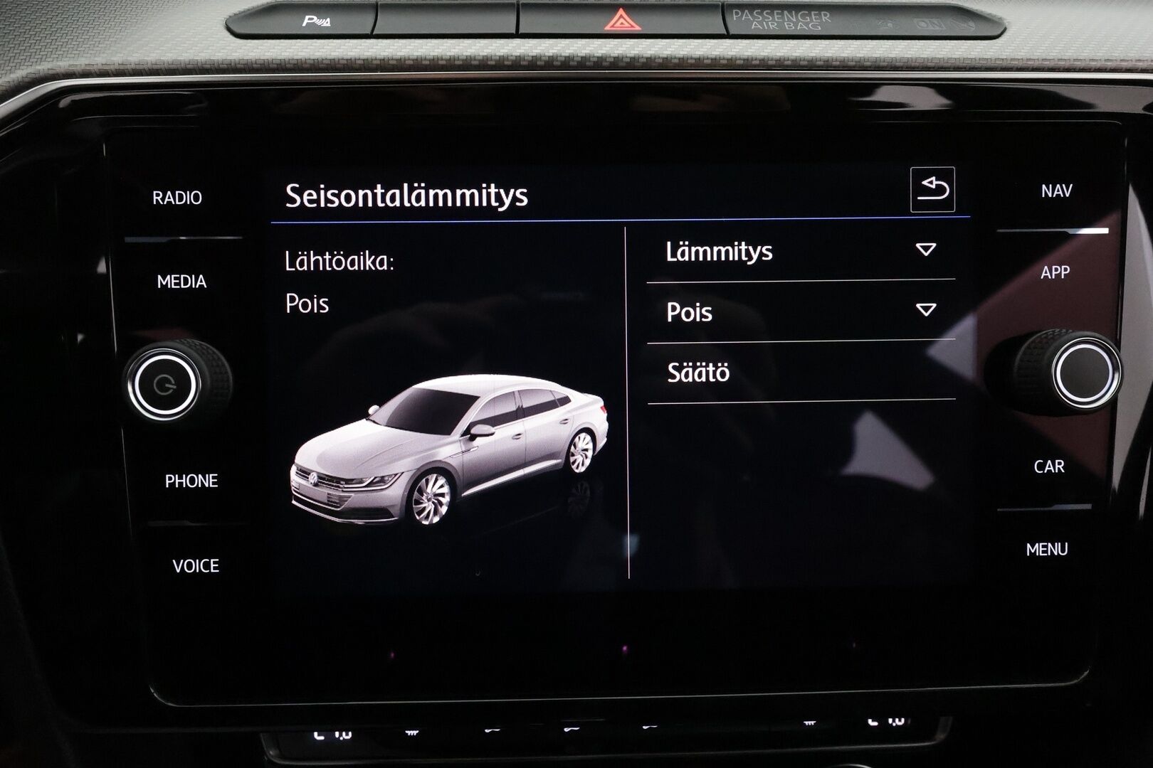 Volkswagen Arteon 2018 R-Line 2,0 TSI 206 kW (280 hv) 4MOTION DSG-autom. **Webasto / Koukku / adapt.Vakkari / Matrix-LED / P. Tutkat / Navi** - Kaistavahti / Digimittaristo / KeylessGO / 2x Renkaat
