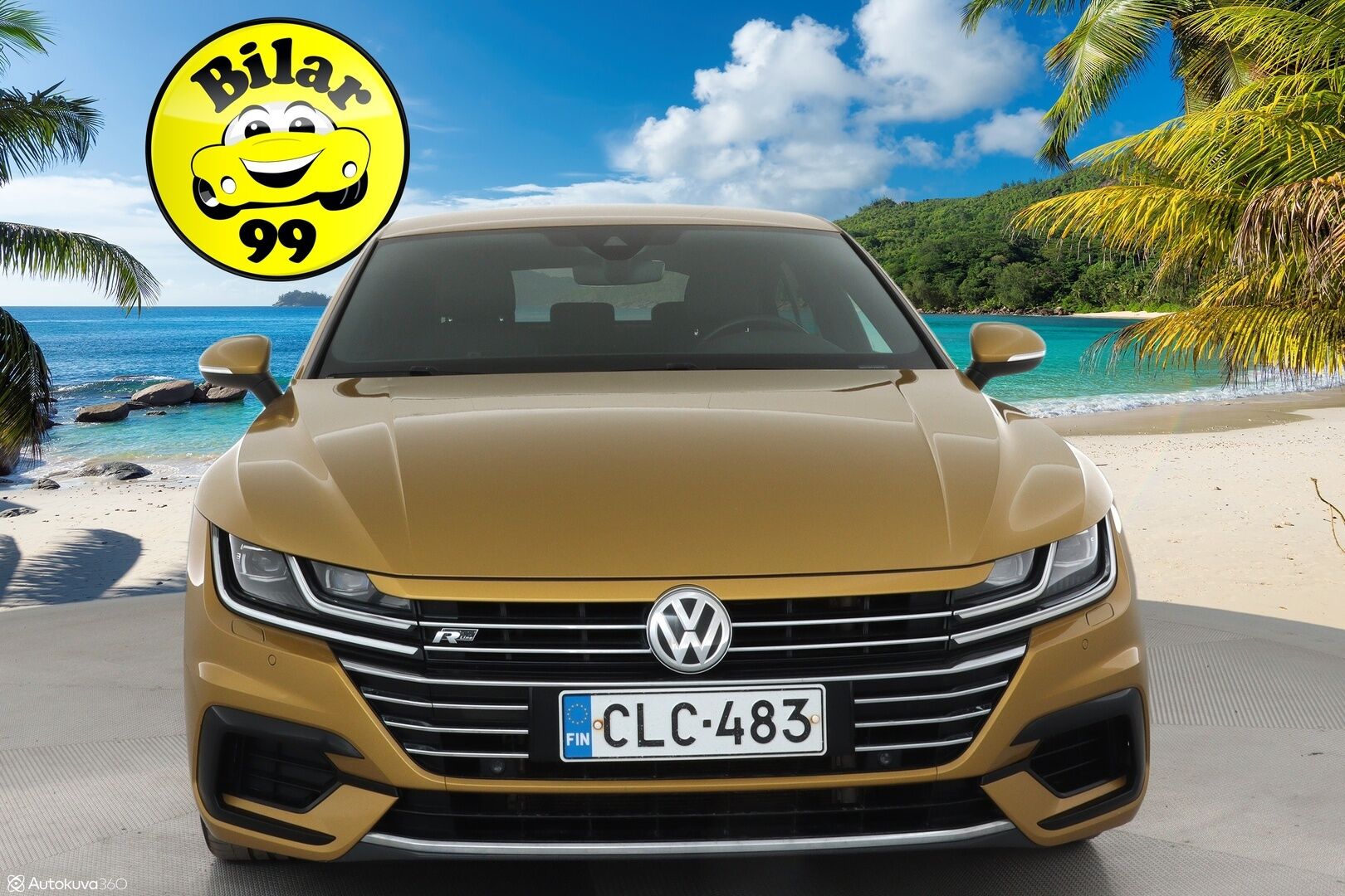 Volkswagen Arteon 2018 R-Line 2,0 TSI 206 kW (280 hv) 4MOTION DSG-autom. **Webasto / Koukku / adapt.Vakkari / Matrix-LED / P. Tutkat / Navi** - Kaistavahti / Digimittaristo / KeylessGO / 2x Renkaat