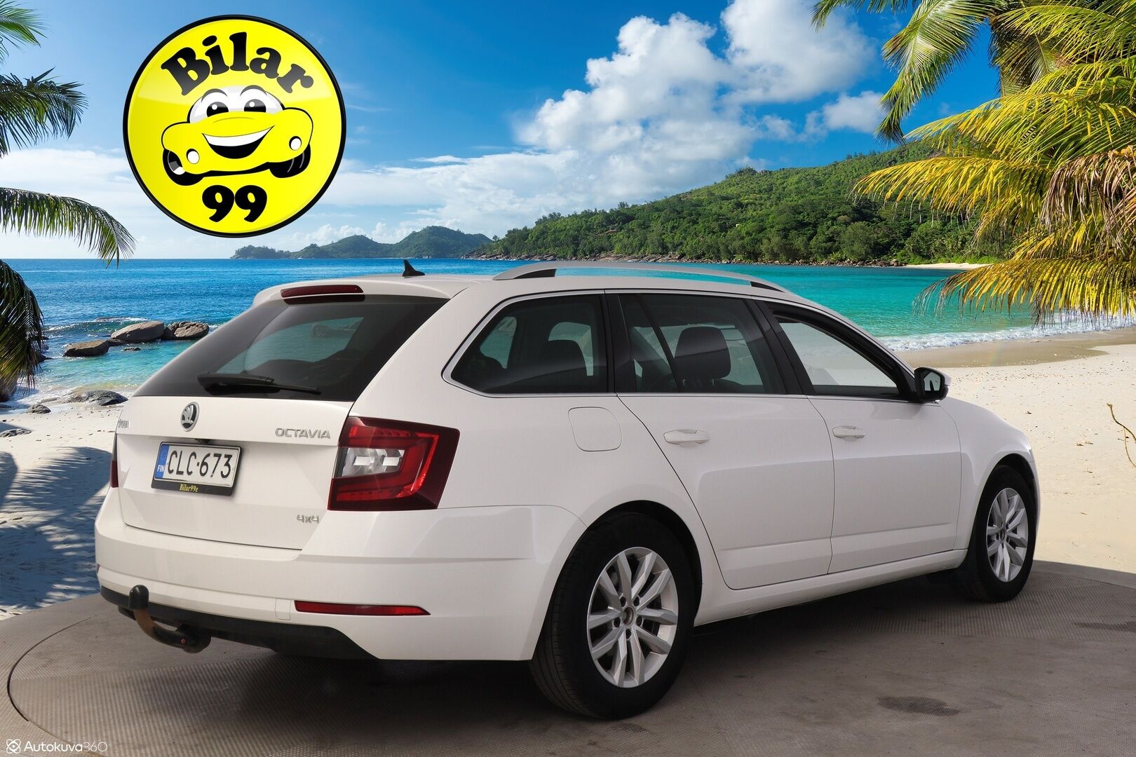 Skoda Octavia 2018 Combi 2,0 TDI 184 4x4 Style DSG Autom. *2-Om Suomiauto / Webasto / KeylessGo / P.Kamera ja Tutkat / LED / Koukku* - Hieno Octavia Särmällä huoltohistorialla! Ei adblue järjestelmää!
