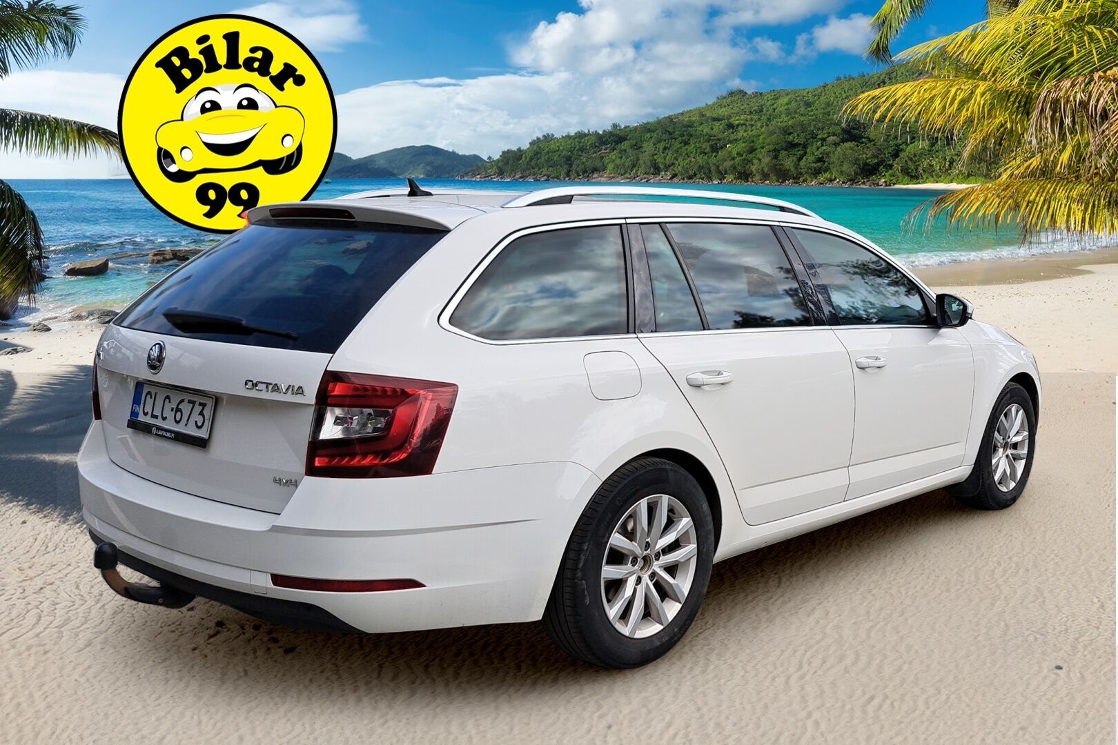 Skoda Octavia 2018 Combi 2,0 TDI 184 4x4 Style DSG Autom. *2-Om Suomiauto / Webasto / KeylessGo / P.Kamera ja Tutkat / LED / Koukku* - Hieno Octavia Särmällä huoltohistorialla! Ei adblue järjestelmää!