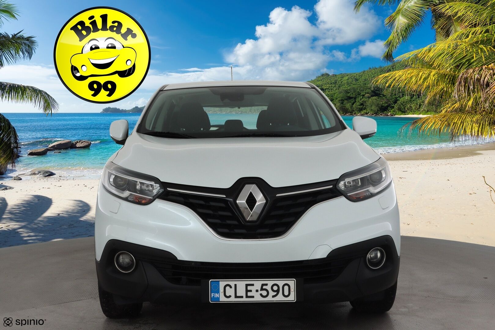 Renault Kadjar 2018 Energy TCe 130 Zen * Lohko&Sisätilanlämmitin / P.Tutkat / Kaistavahti / Navi / Bluetooth / Vakkari / Keyless * - Suomi-auto / Kahdet renkaat / Seuraava huolto 06/2026 - HULLUT VÄLIPÄIVÄT KORKOTARJOUS 2,49%