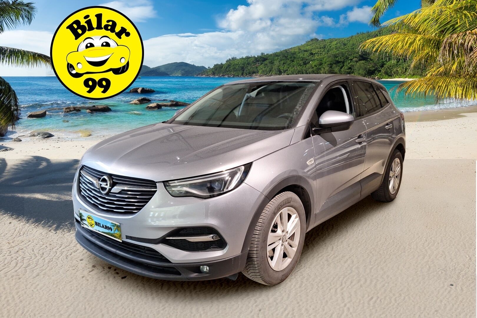 Opel Grandland X 2018 Enjoy 1,6 CDTI Start/Stop 88 kW AT6 *Koukku / Tutkat / Lohko / Vakkari / Ratinlämmitin / Lasinlämmitin / Puolinahat* - Hihna vaihdettu 2025 / Siistikuntoinen Suomiauto kaksilla renkailla ja vanteilla