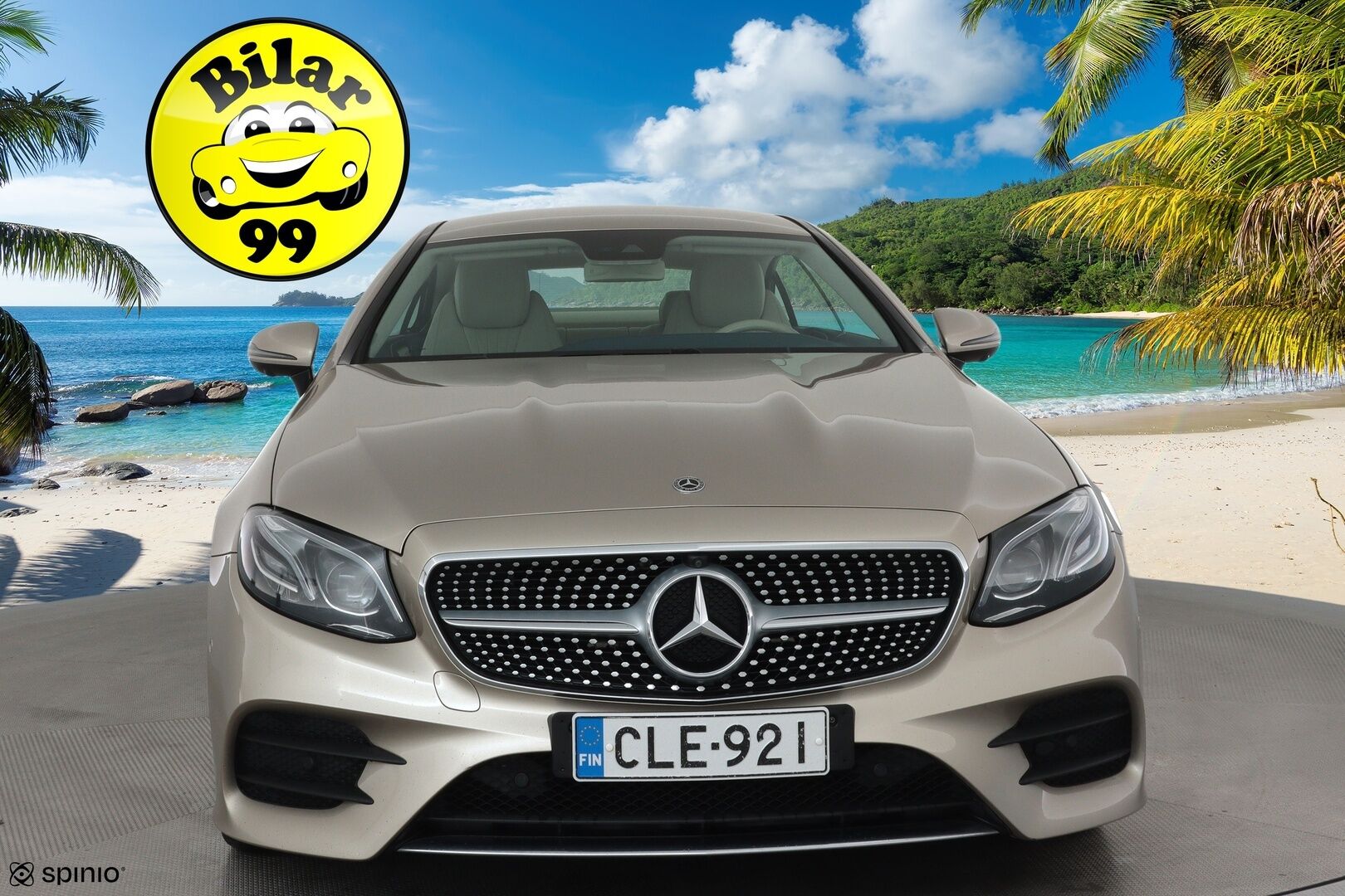 Mercedes-Benz E 2018 300 A Coupé Business AMG **Multibeam / 360° Kamera / Sporttinahat Muistilla / Katveavustin / Sisätilanlämmitin** - Suomi-auto / huippusiisti yksilö!