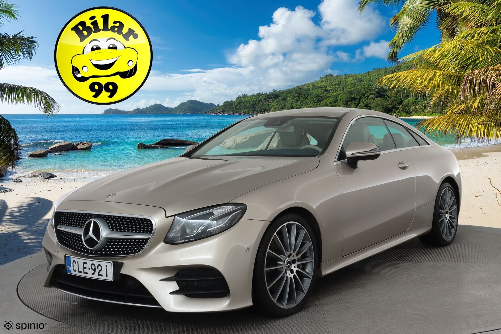 Mercedes-Benz E 2018 300 A Coupé Business AMG **Multibeam / 360° Kamera / Sporttinahat Muistilla / Katveavustin / Sisätilanlämmitin** - Suomi-auto / huippusiisti yksilö! - HULLUT JOULUT KORKOTARJOUS 2,49% 