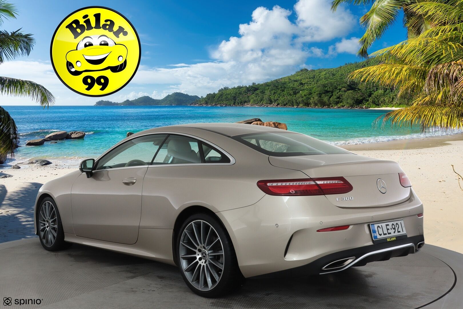 Mercedes-Benz E 2018 300 A Coupé Business AMG **Multibeam / 360° Kamera / Sporttinahat Muistilla / Katveavustin / Sisätilanlämmitin** - Suomi-auto