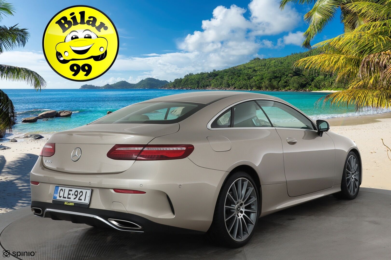 Mercedes-Benz E 2018 300 A Coupé Business AMG **Multibeam / 360° Kamera / Sporttinahat Muistilla / Katveavustin / Sisätilanlämmitin** - Suomi-auto