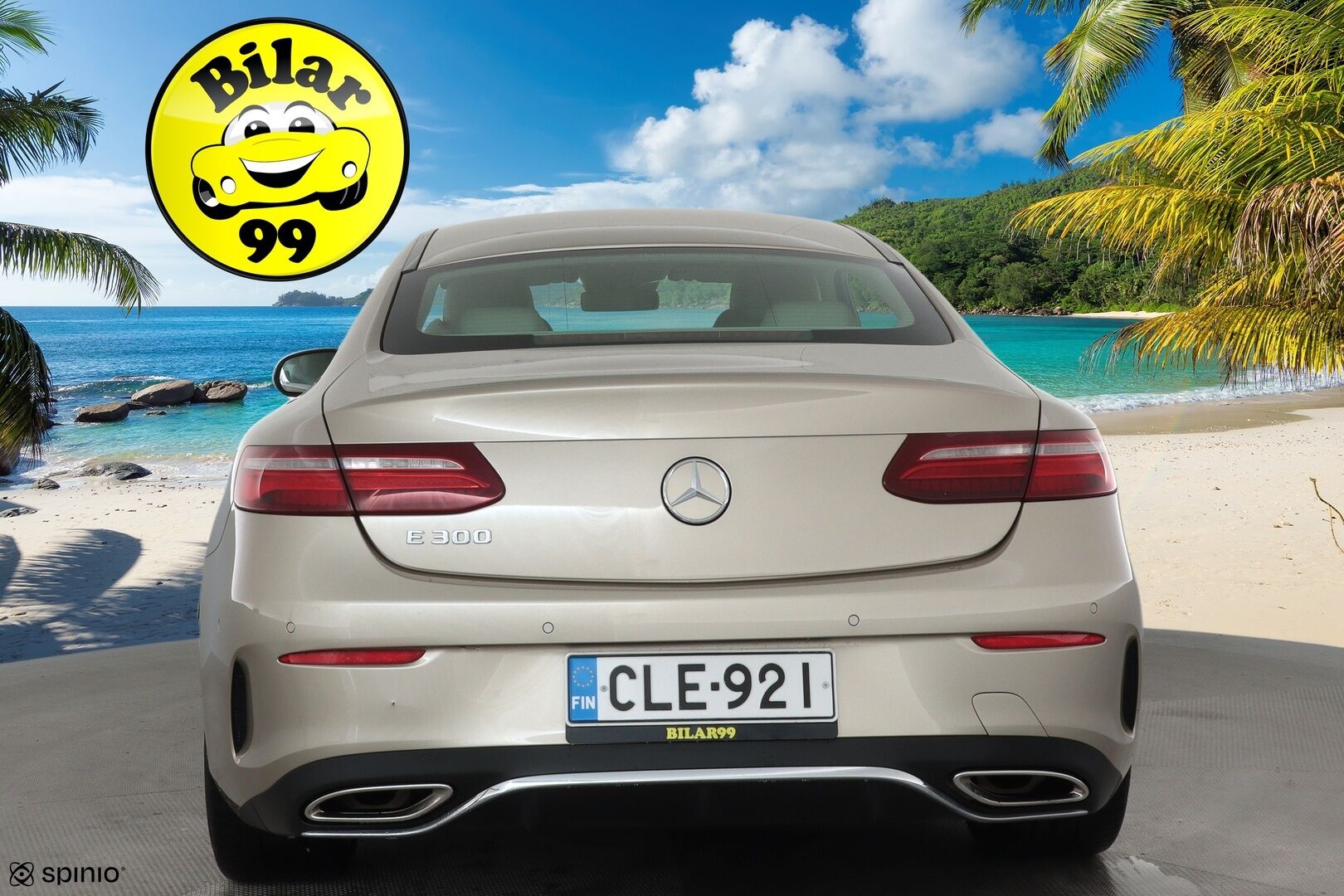 Mercedes-Benz E 2018 300 A Coupé Business AMG **Multibeam / 360° Kamera / Sporttinahat Muistilla / Katveavustin / Sisätilanlämmitin** - Suomi-auto / huippusiisti yksilö!