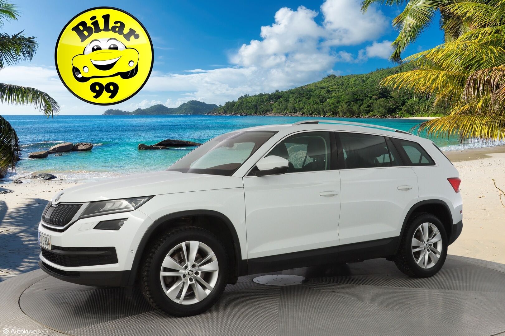 Skoda Kodiaq 2018 2,0 TSI 4x4 Exclusive DSG Autom. - Adapt.Vakkari / 360-Kamera / Webasto / 7-Paikkainen / Canton / Ilmastoidut penkit / Koukku