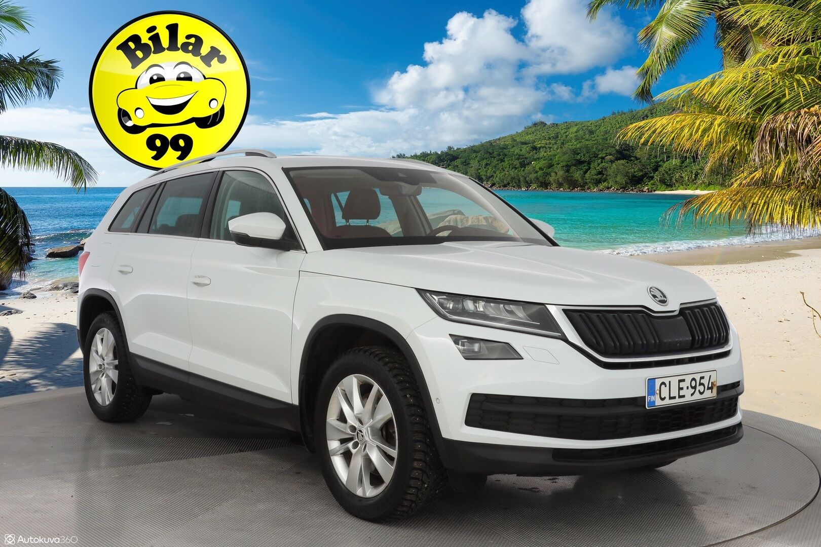 Skoda Kodiaq 2018 2,0 TSI 4x4 Exclusive DSG Autom. - Adapt.Vakkari / 360-Kamera / Webasto / 7-Paikkainen / Canton / Ilmastoidut penkit / Koukku - HULLUT AVAJAISHULINAT KORKOTARJOUS 3,29 %