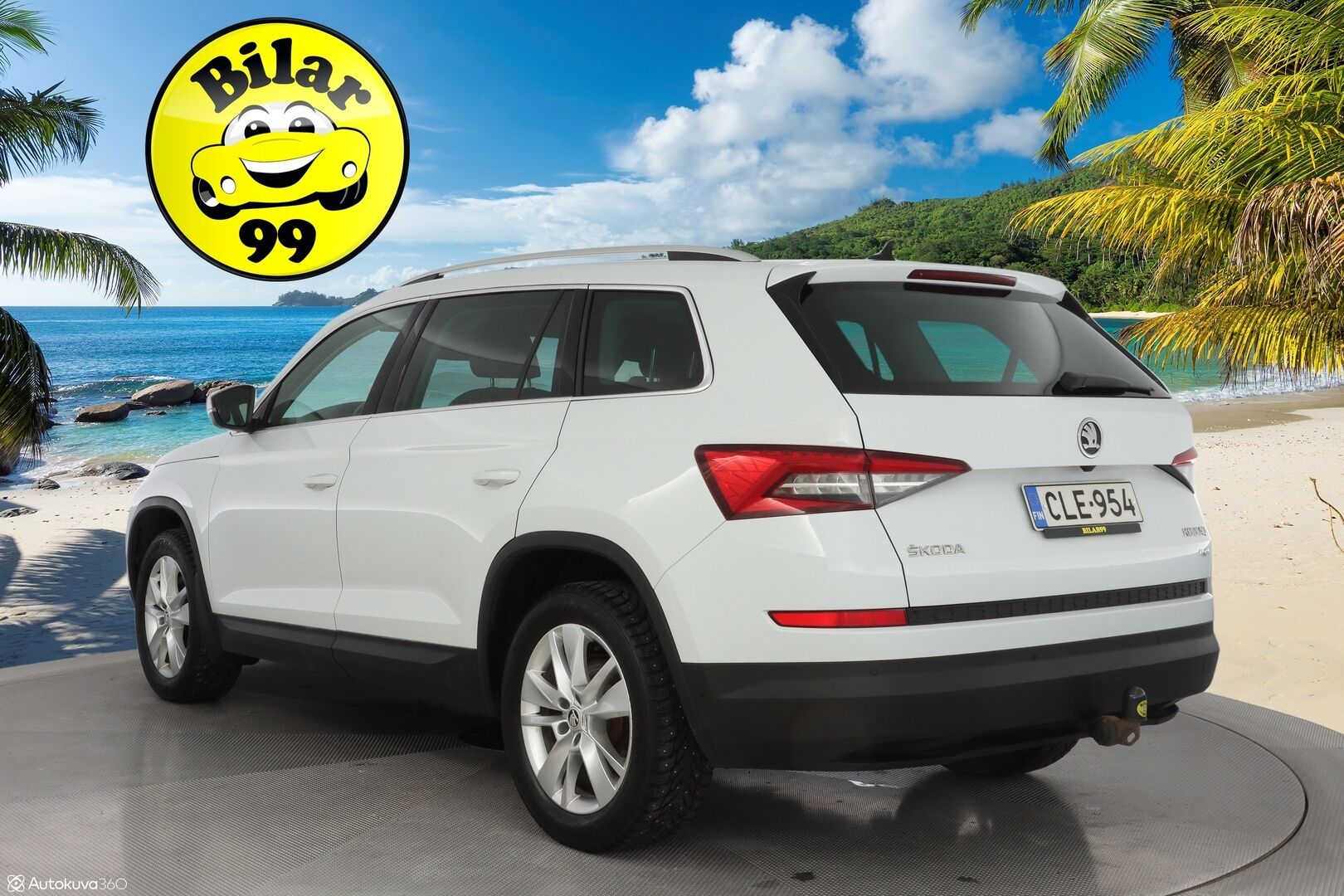 Skoda Kodiaq 2018 2,0 TSI 4x4 Exclusive DSG Autom. - Adapt.Vakkari / 360-Kamera / Webasto / 7-Paikkainen / Canton / Ilmastoidut penkit / Koukku