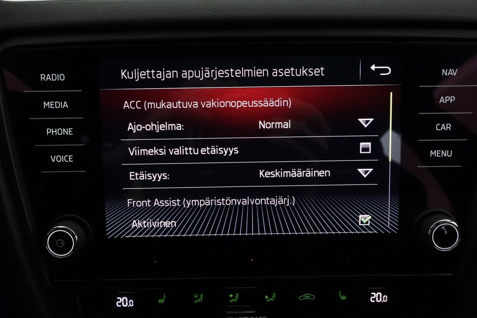 Skoda Octavia 2018 Combi 2,0 TDI 184 4x4 RS DSG Autom. ** Adapt.vakkari / Webasto / Koukku / P.Kamera / LED-valot / Navi / keylessGO** - Suomi-auto / 2x Vanteet / BLIS / Mirrorlink