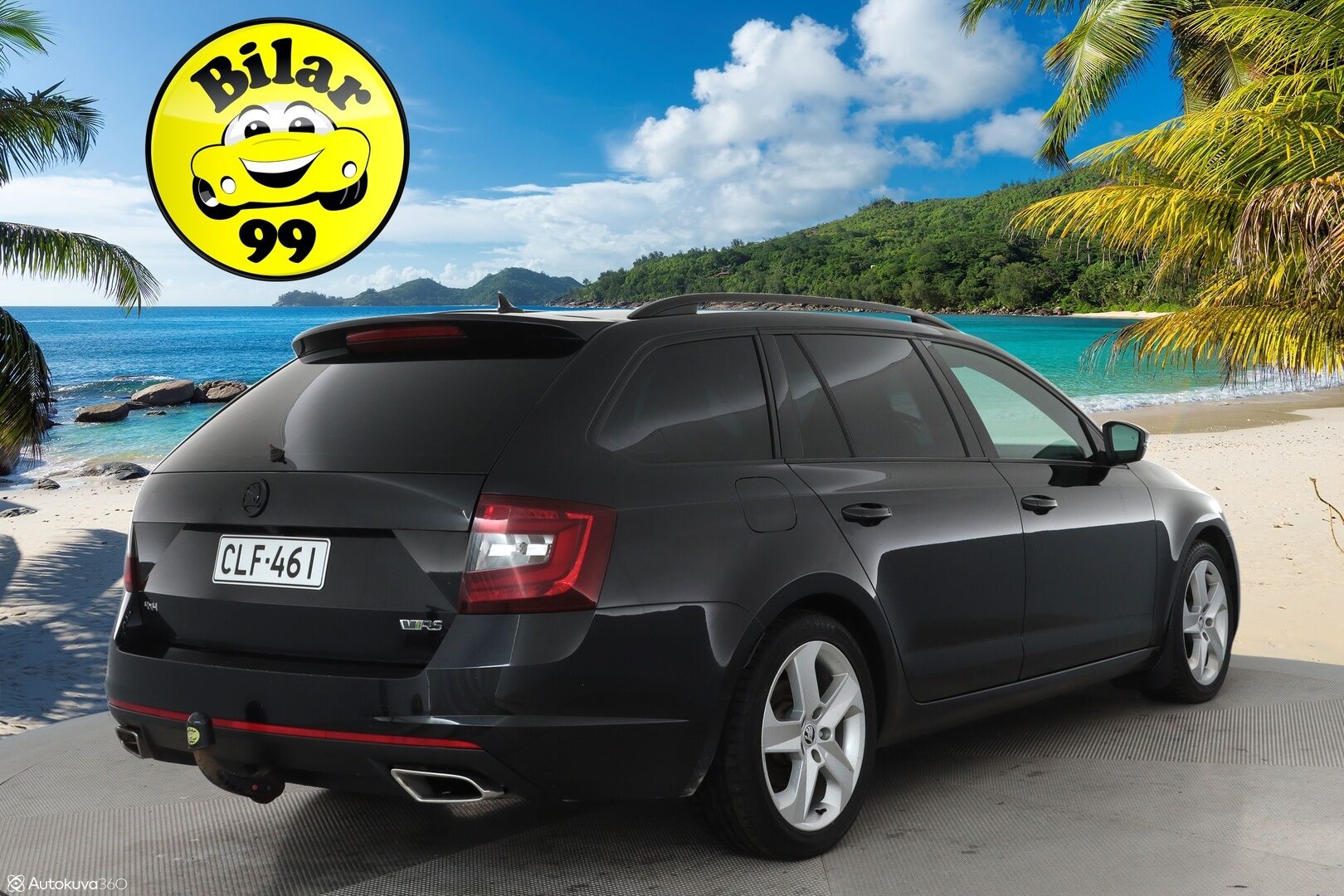 Skoda Octavia 2018 Combi 2,0 TDI 184 4x4 RS DSG Autom. ** Adapt.vakkari / Webasto / Koukku / P.Kamera / LED-valot / Navi / keylessGO** - Suomi-auto / 2x Vanteet / BLIS / Mirrorlink
