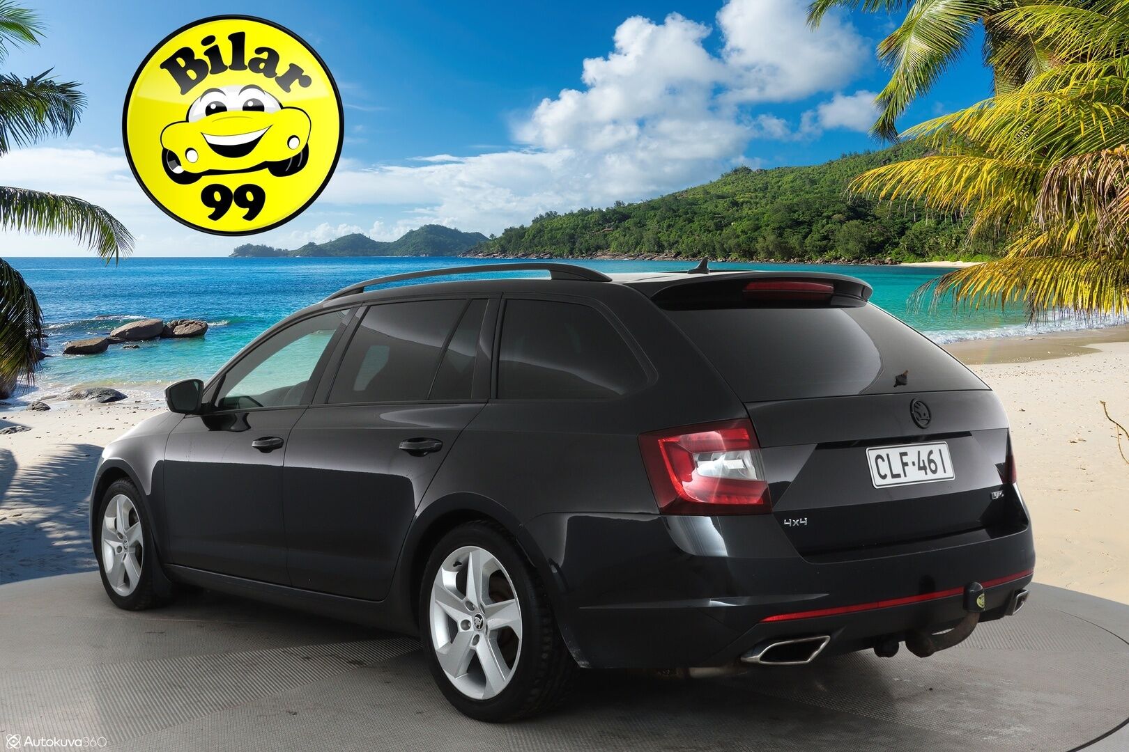 Skoda Octavia 2018 Combi 2,0 TDI 184 4x4 RS DSG Autom. ** Adapt.vakkari / Webasto / Koukku / P.Kamera / LED-valot / Navi / keylessGO** - Suomi-auto / 2x Vanteet / BLIS / Mirrorlink