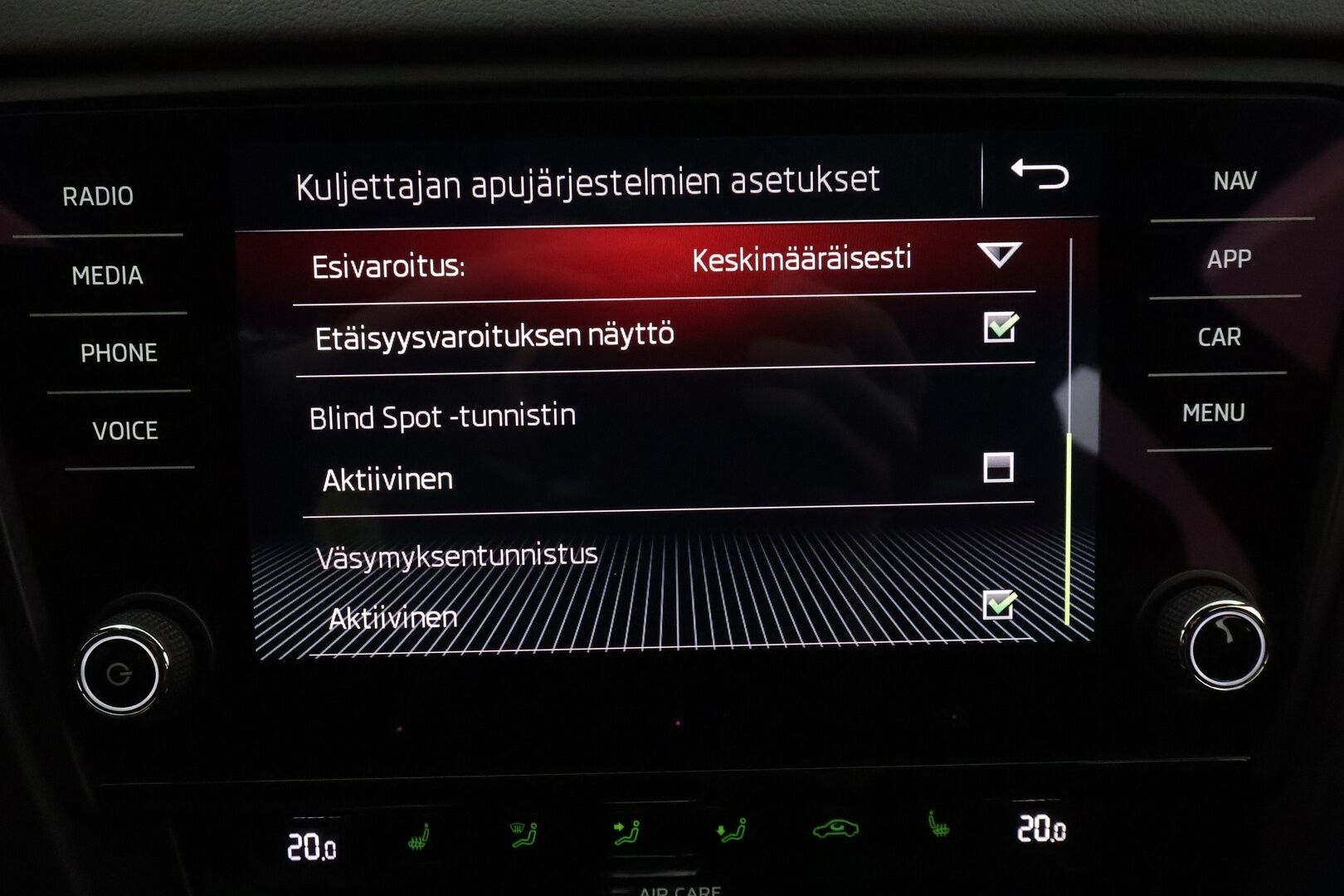 Skoda Octavia 2018 Combi 2,0 TDI 184 4x4 RS DSG Autom. ** Adapt.vakkari / Webasto / Koukku / P.Kamera / LED-valot / Navi / keylessGO** - Suomi-auto / 2x Vanteet / BLIS / Mirrorlink
