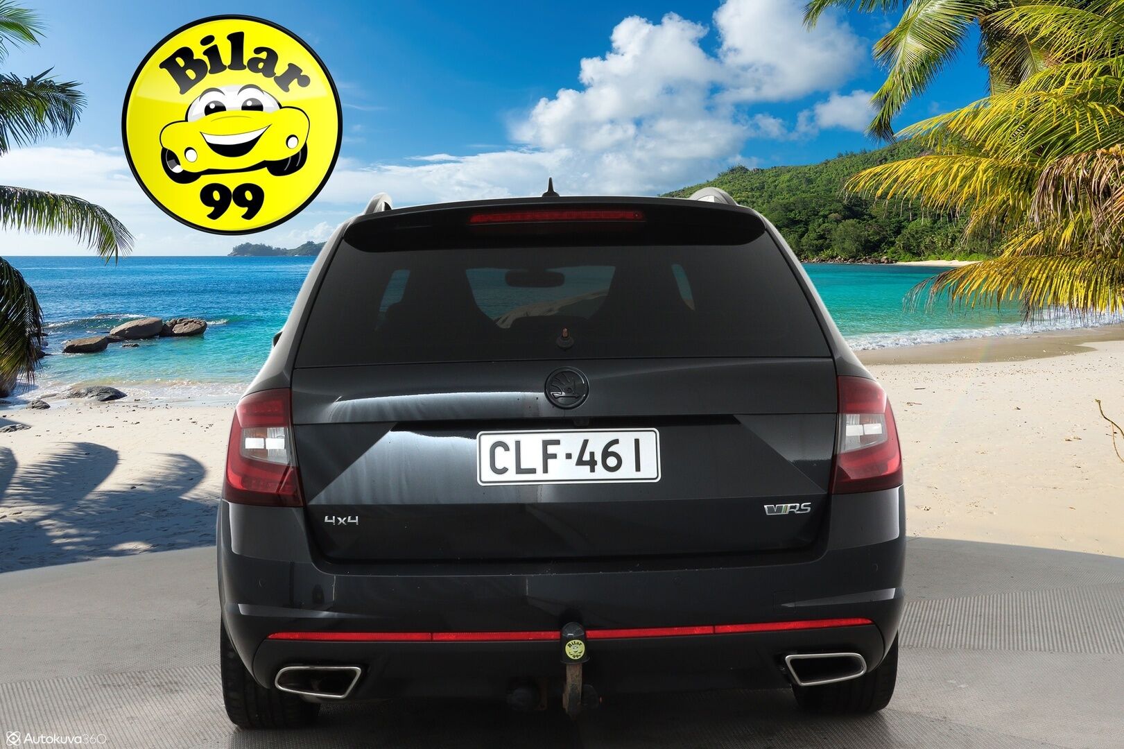 Skoda Octavia 2018 Combi 2,0 TDI 184 4x4 RS DSG Autom. ** Adapt.vakkari / Webasto / Koukku / P.Kamera / LED-valot / Navi / keylessGO** - Suomi-auto / 2x Vanteet / BLIS / Mirrorlink